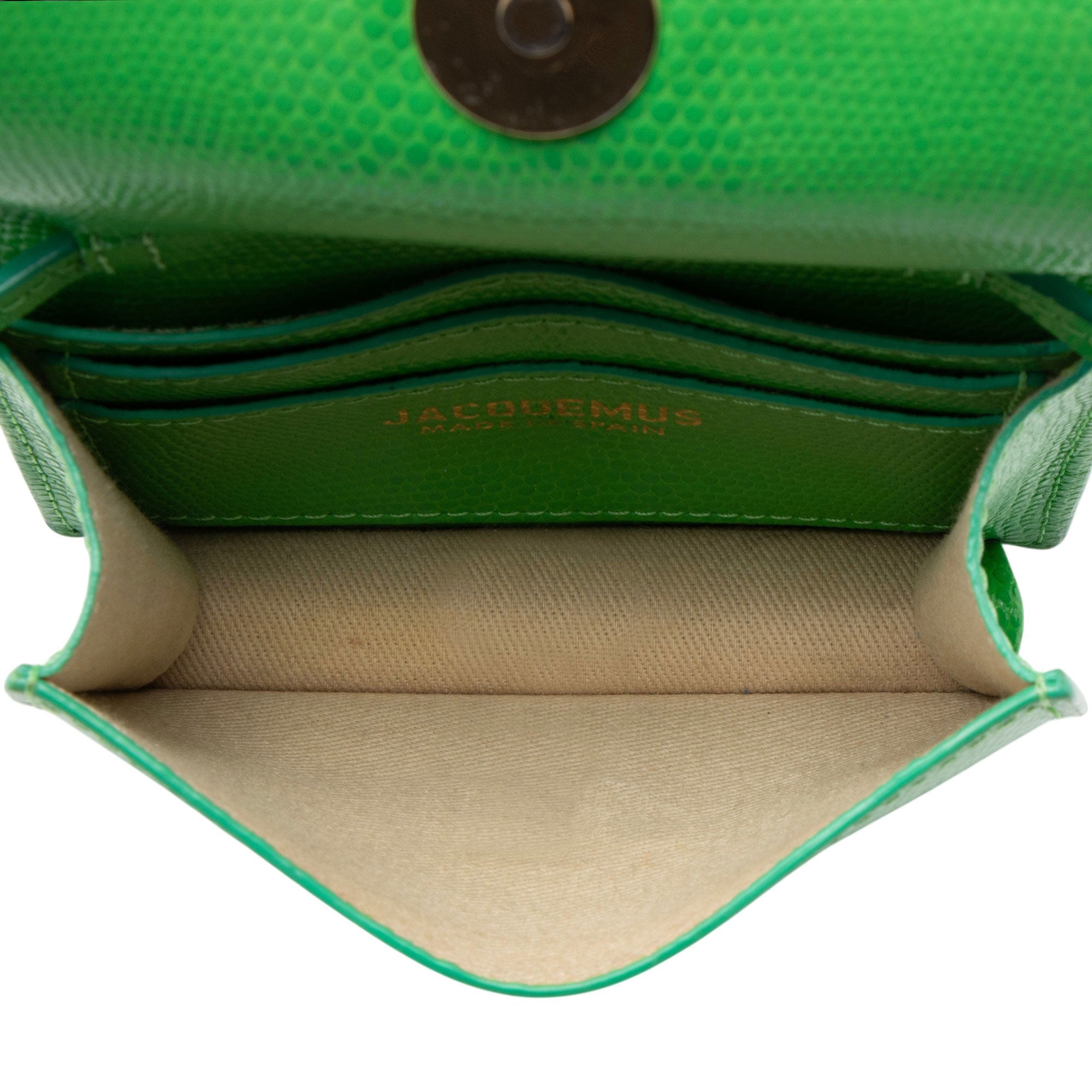 Jacquemus Leather Le Bello Crossbody