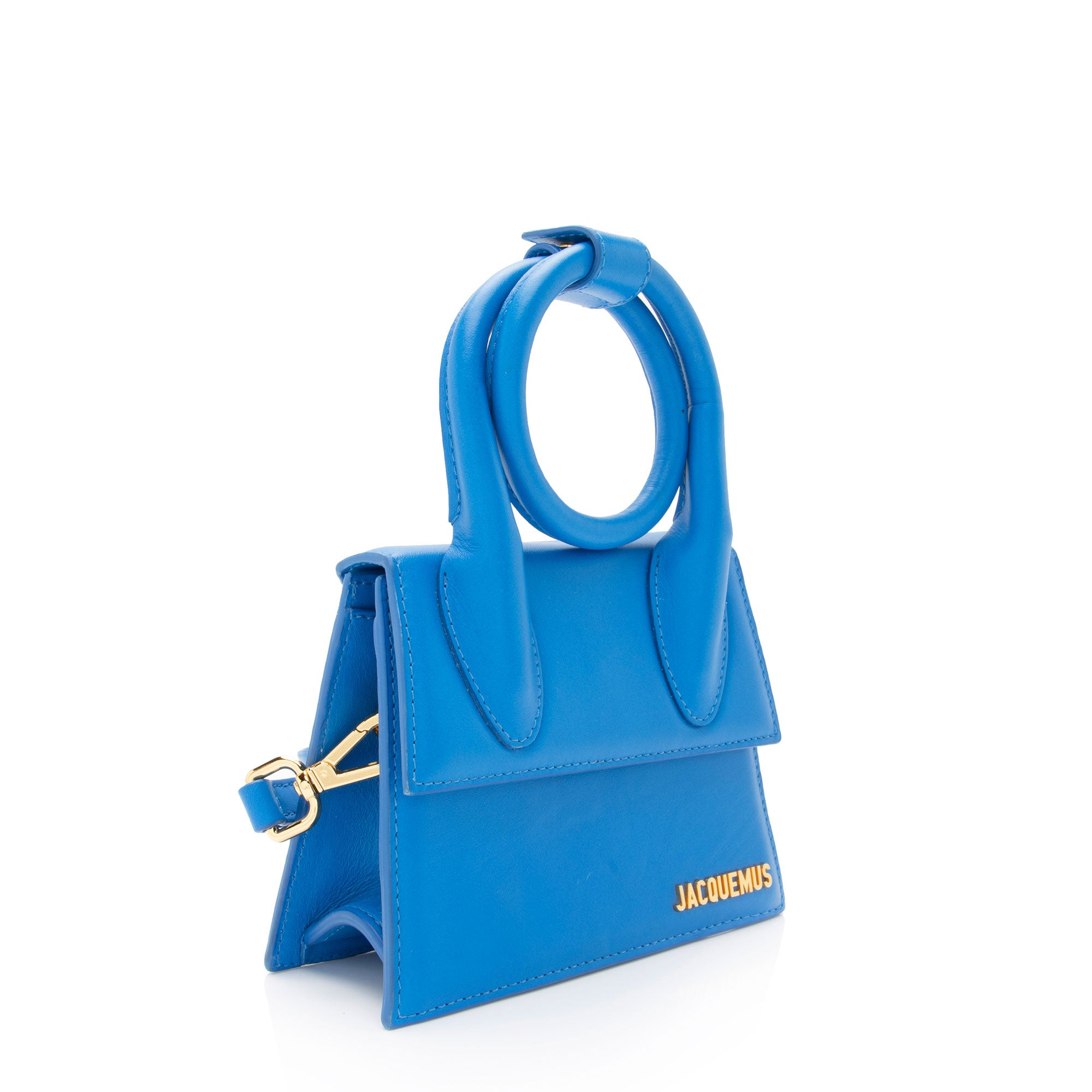 Jacquemus Leather Le Chiquito Noeud Bag