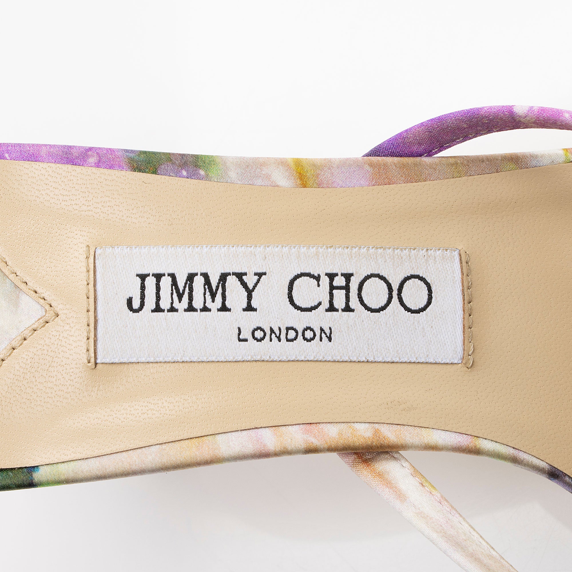 Jimmy Choo Floral Printed Maelie Sandals - Size 9 / 39 (SHF-jBCoYO)