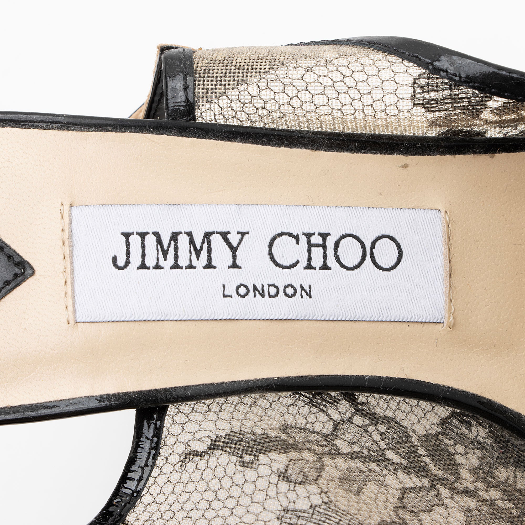 Jimmy Choo Lace Nova Slingback Pumps - Size 6 / 36