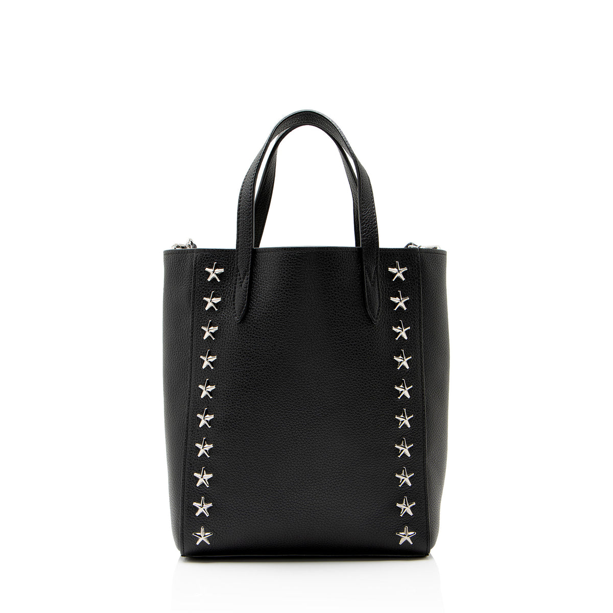 Jimmy Choo Leather Star Studded Pegasi Tote