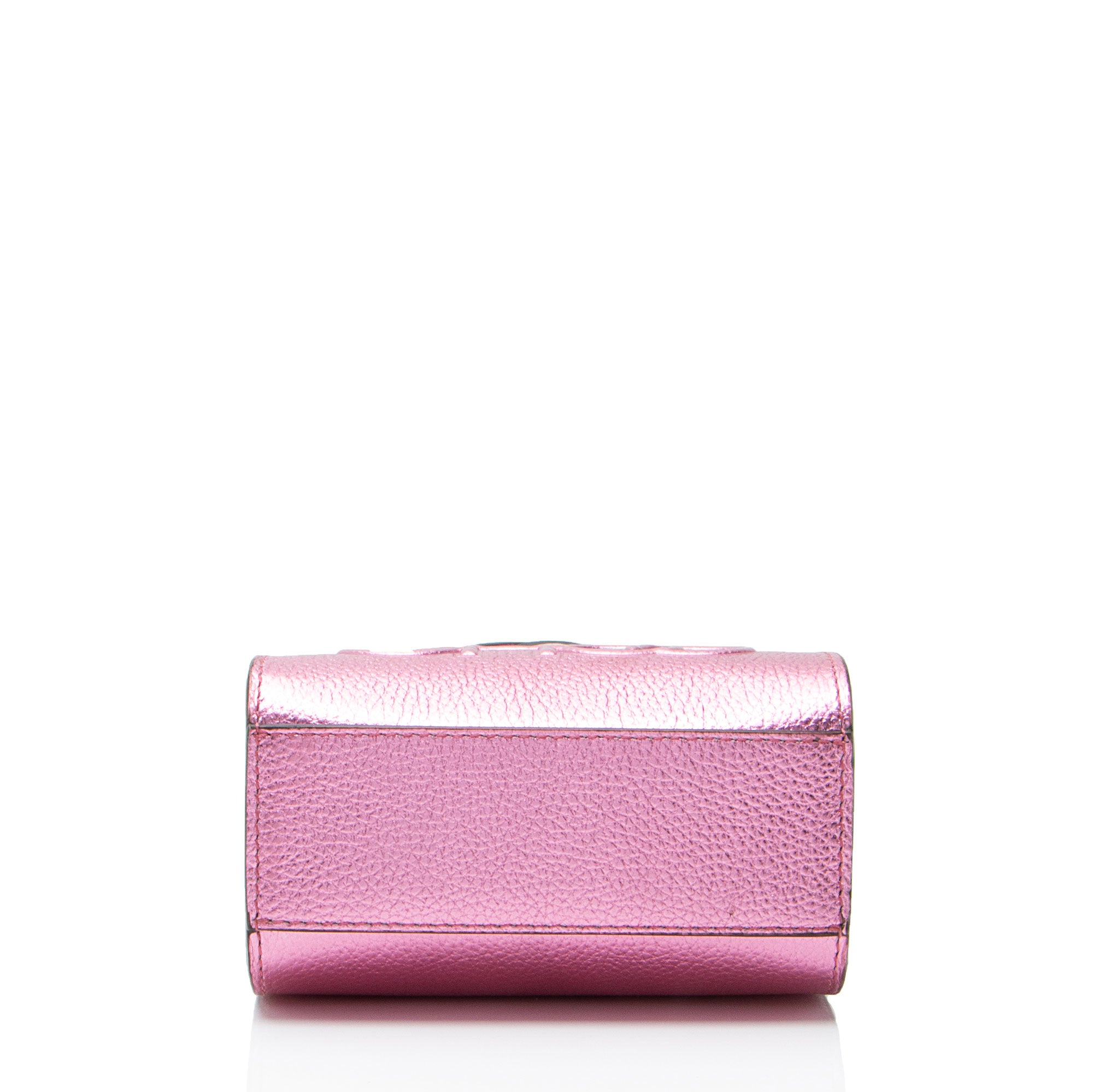 Jimmy Choo Metallic Leather Mini Tote