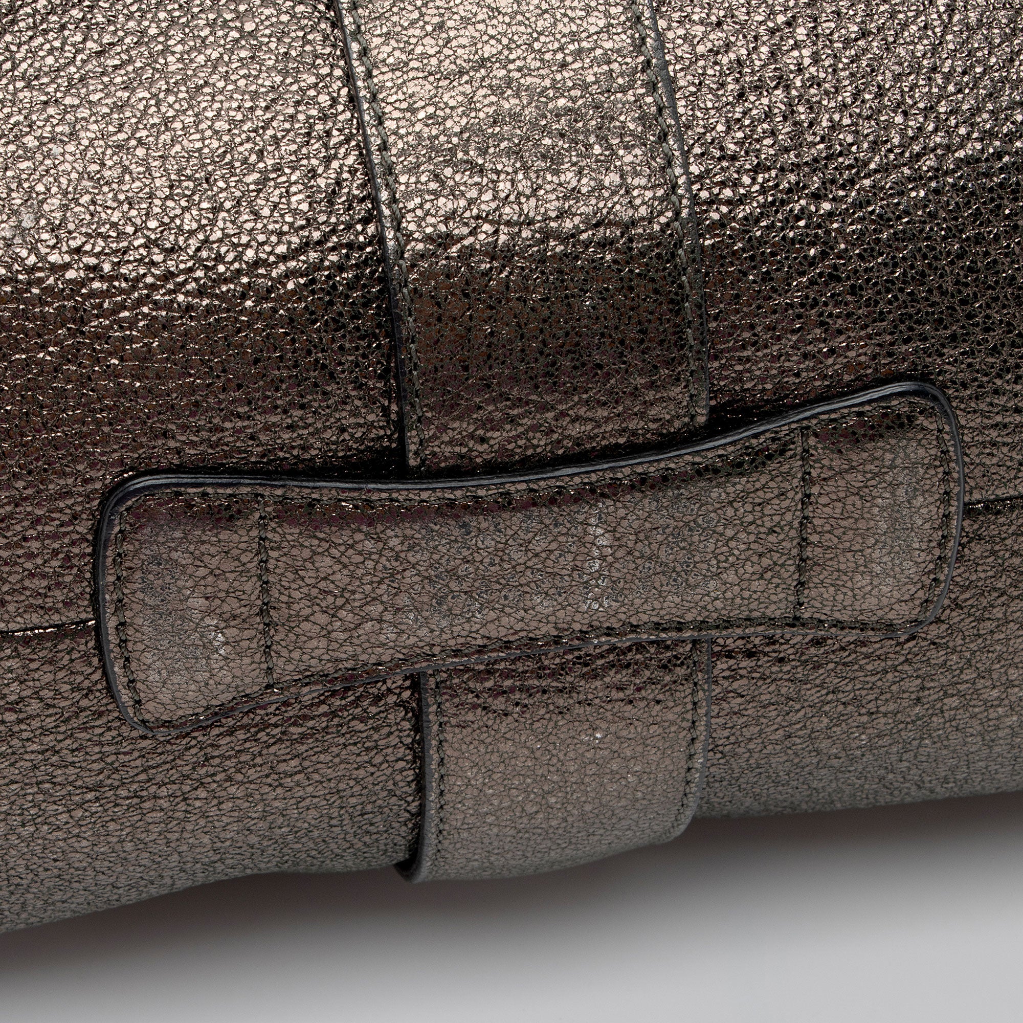 Jimmy Choo Metallic Leather Ramona Shoulder Bag (SHF-jl4LTE)