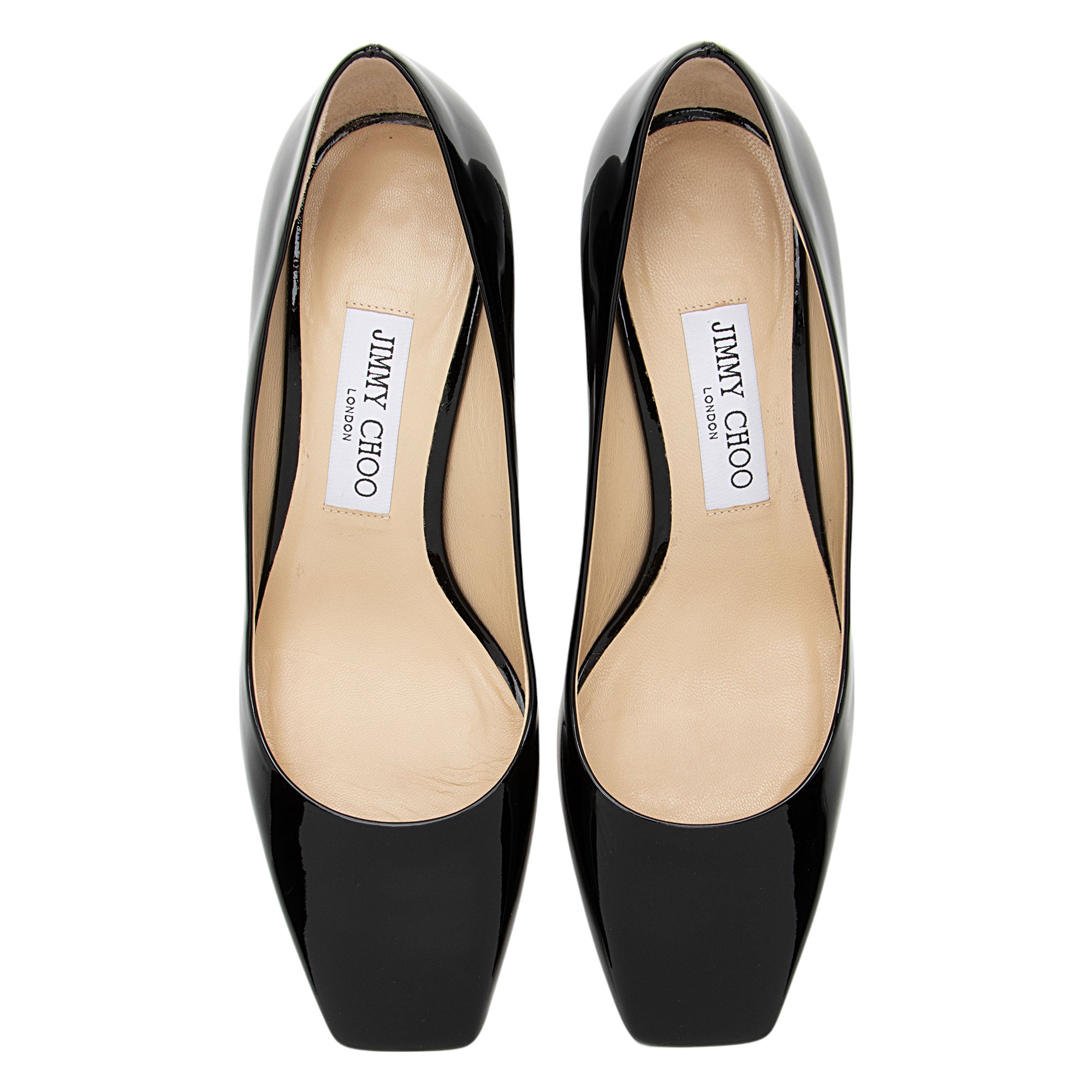 Jimmy Choo Patent Leather Dianne Pumps - Size 8.5 / 38.5