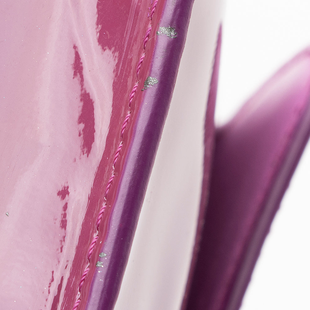 Jimmy Choo Patent Leather Rebel Satchel (SHF-20666)