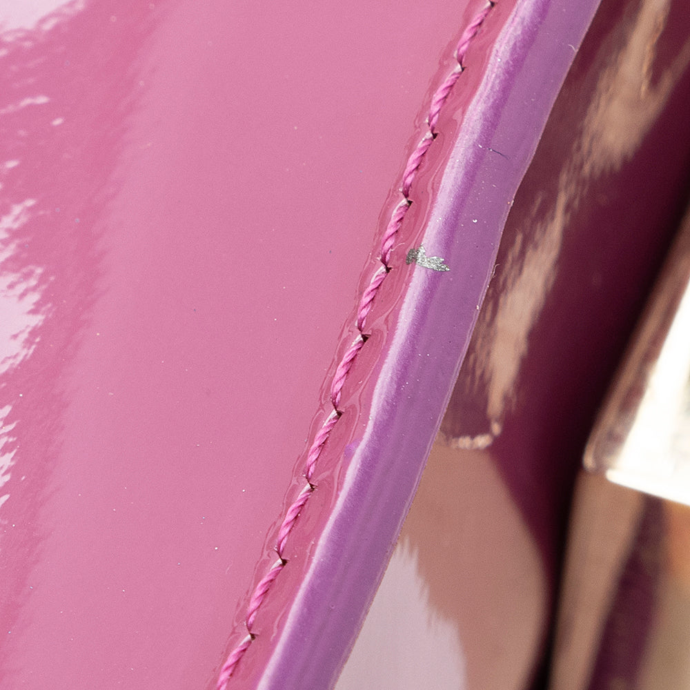 Jimmy Choo Patent Leather Rebel Satchel (SHF-20666)