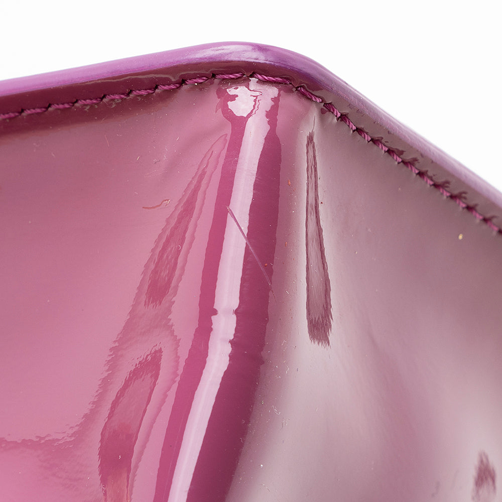 Jimmy Choo Patent Leather Rebel Satchel (SHF-20666)