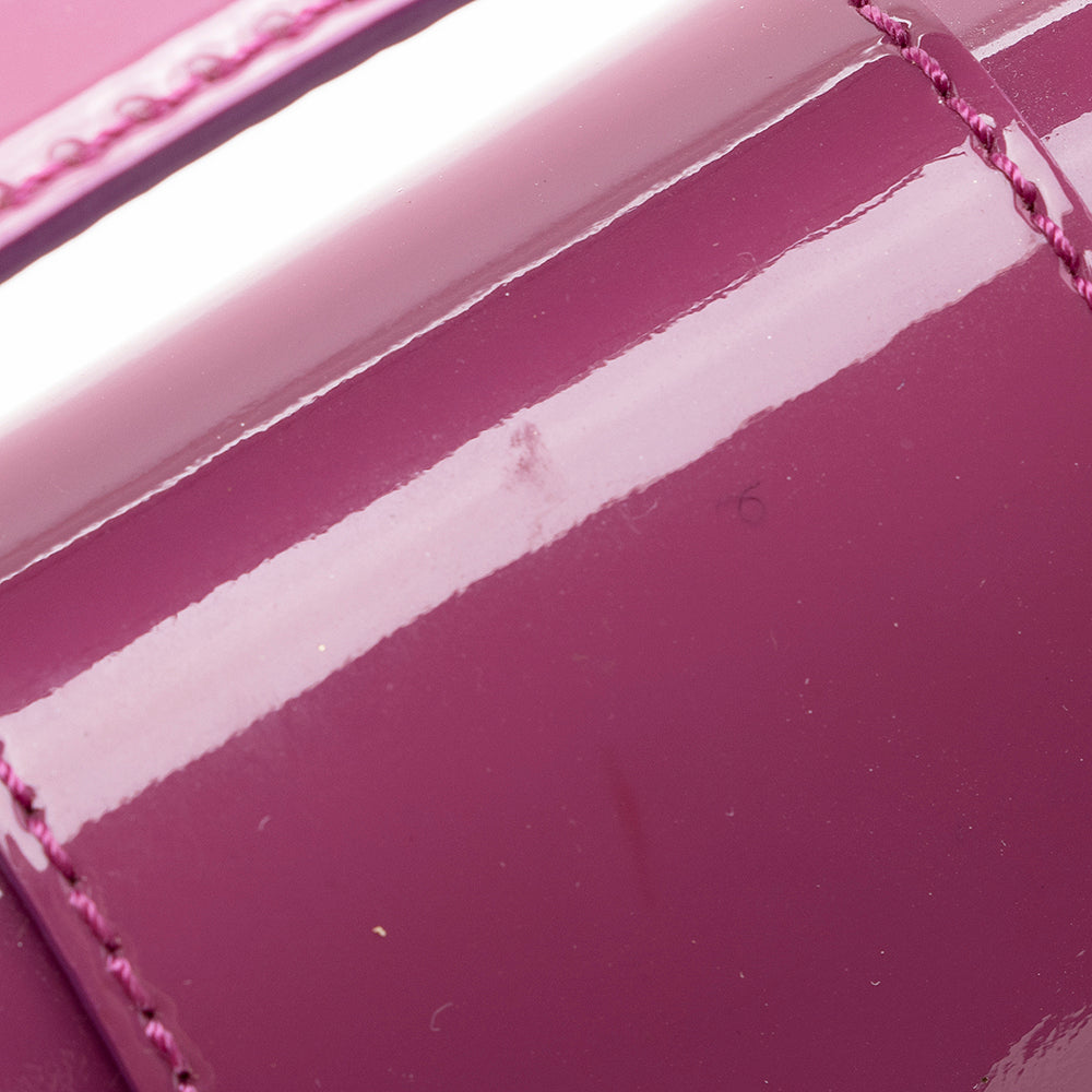 Jimmy Choo Patent Leather Rebel Satchel (SHF-20666)