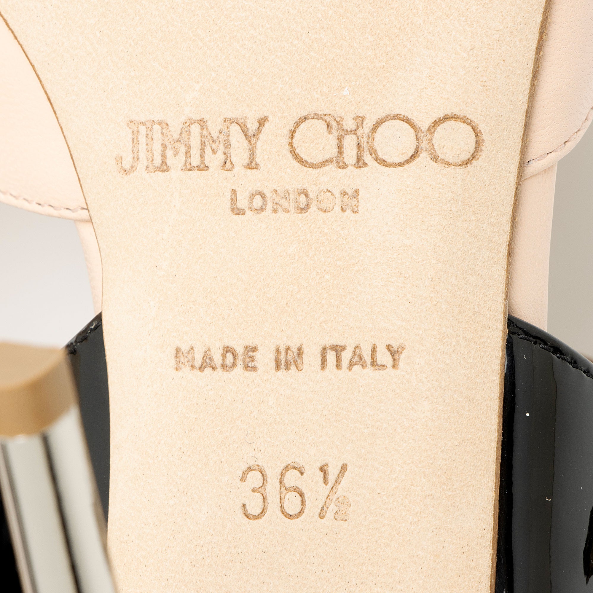 Jimmy Choo Patent Leather Typhoon Pumps - Size 6.5 / 36.5
