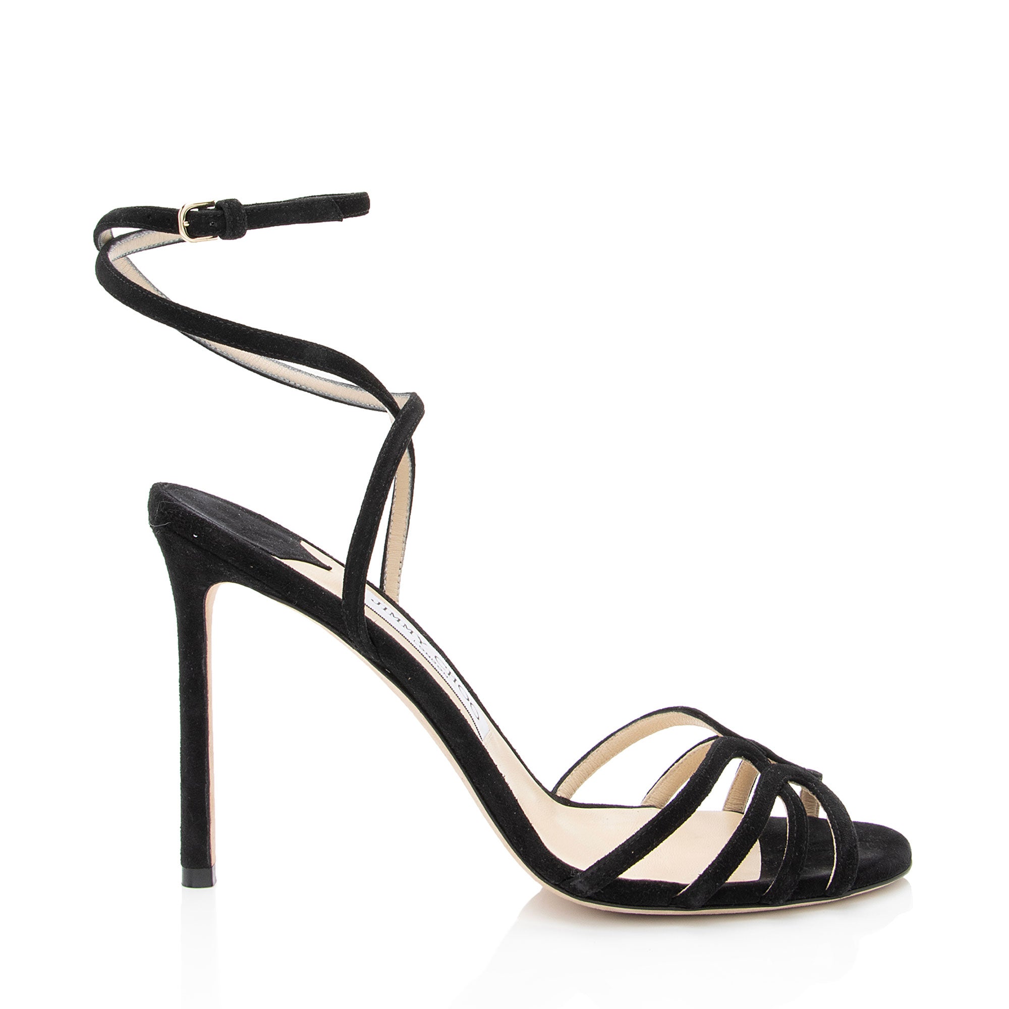 Jimmy Choo Suede Mimi Strappy Sandals - Size 10 / 40 (SHF-du5ICJ)