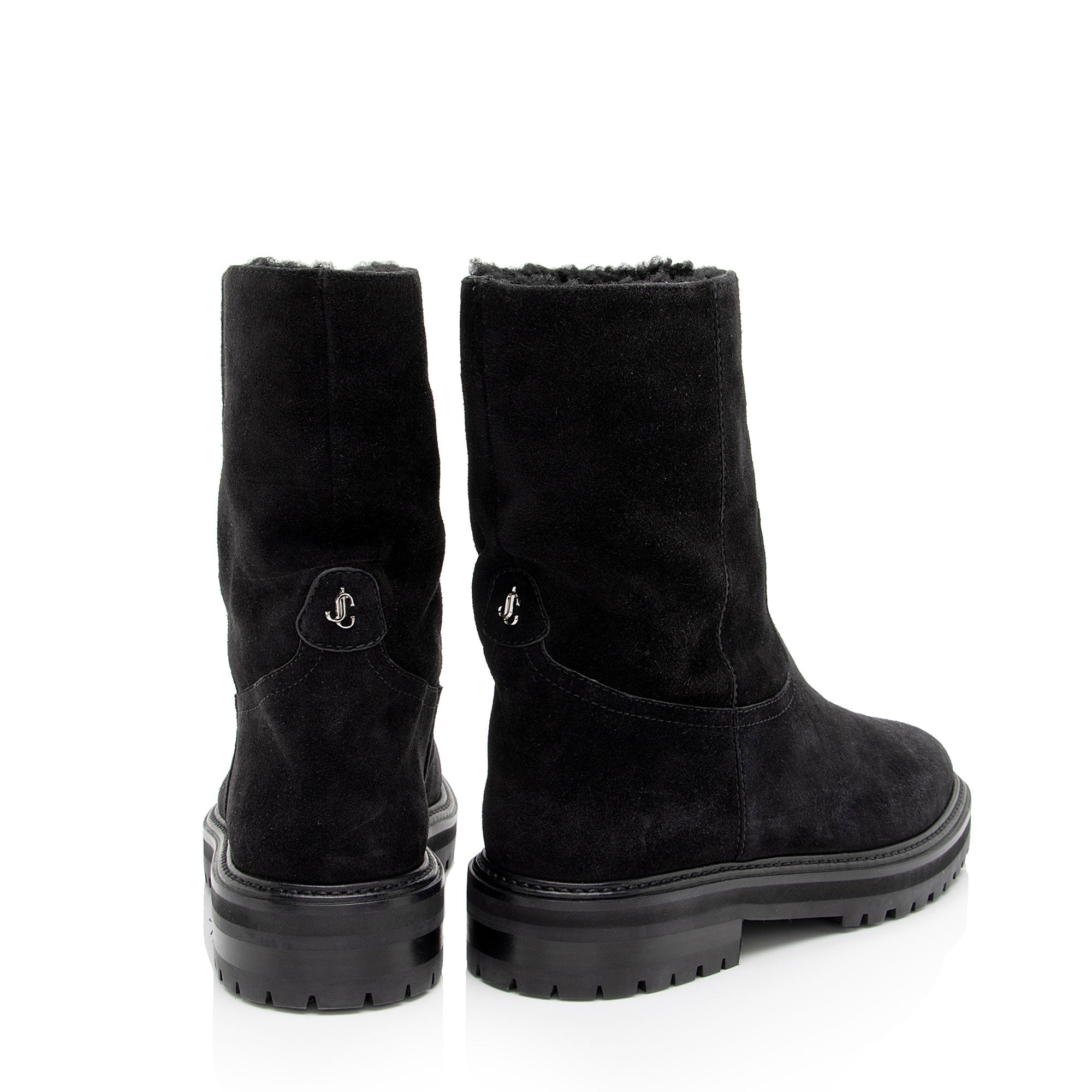 Jimmy Choo Suede Yari Ankle Boots - Size 10 / 40 (SHF-h70Sqs)