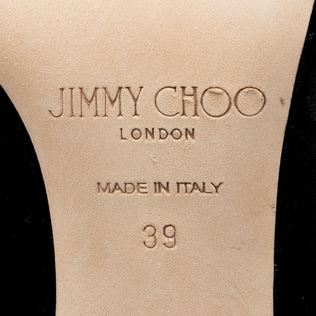 Jimmy Choo Velvet Lacey Pumps - Size 9 / 39