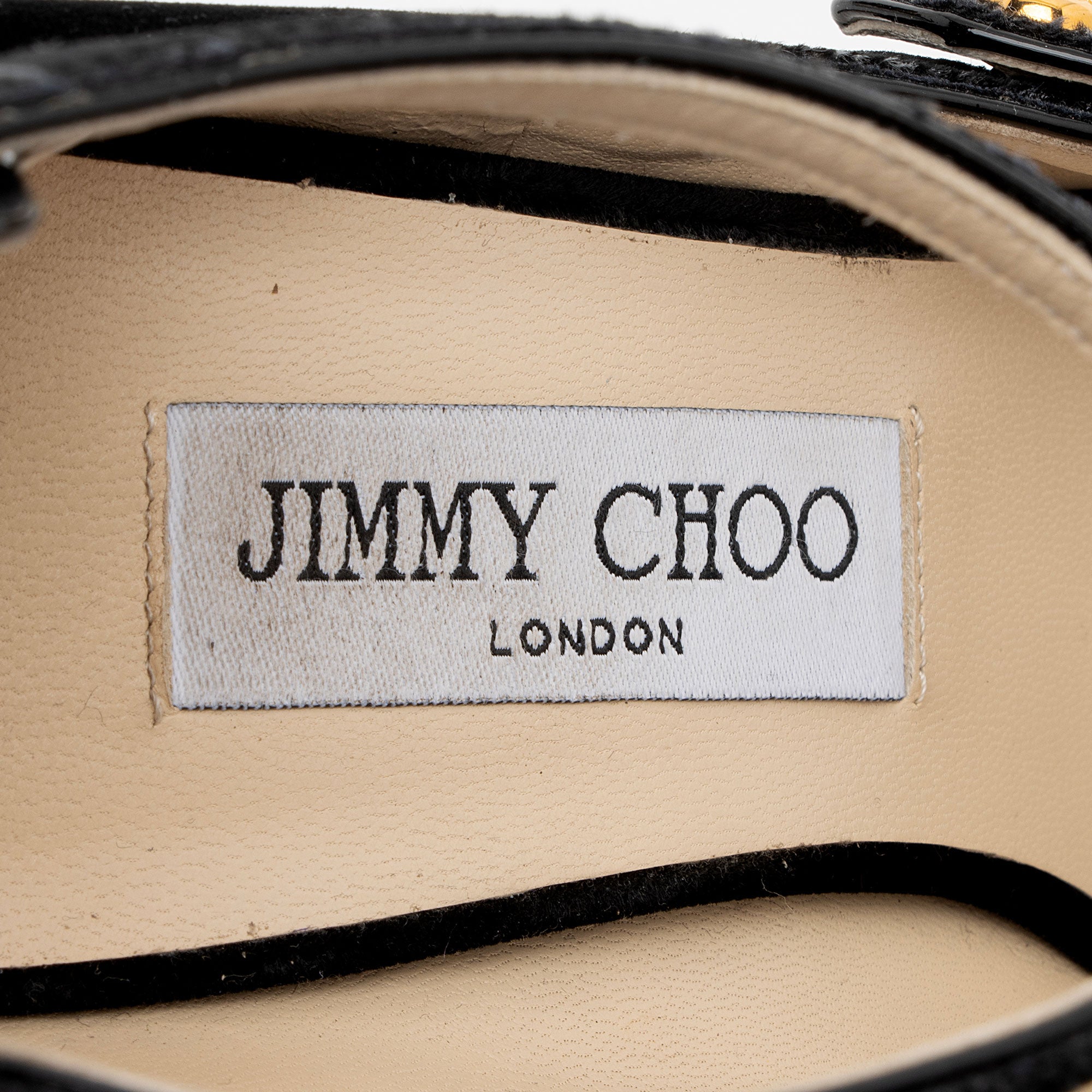 Jimmy Choo Velvet Lacey Pumps - Size 9 / 39
