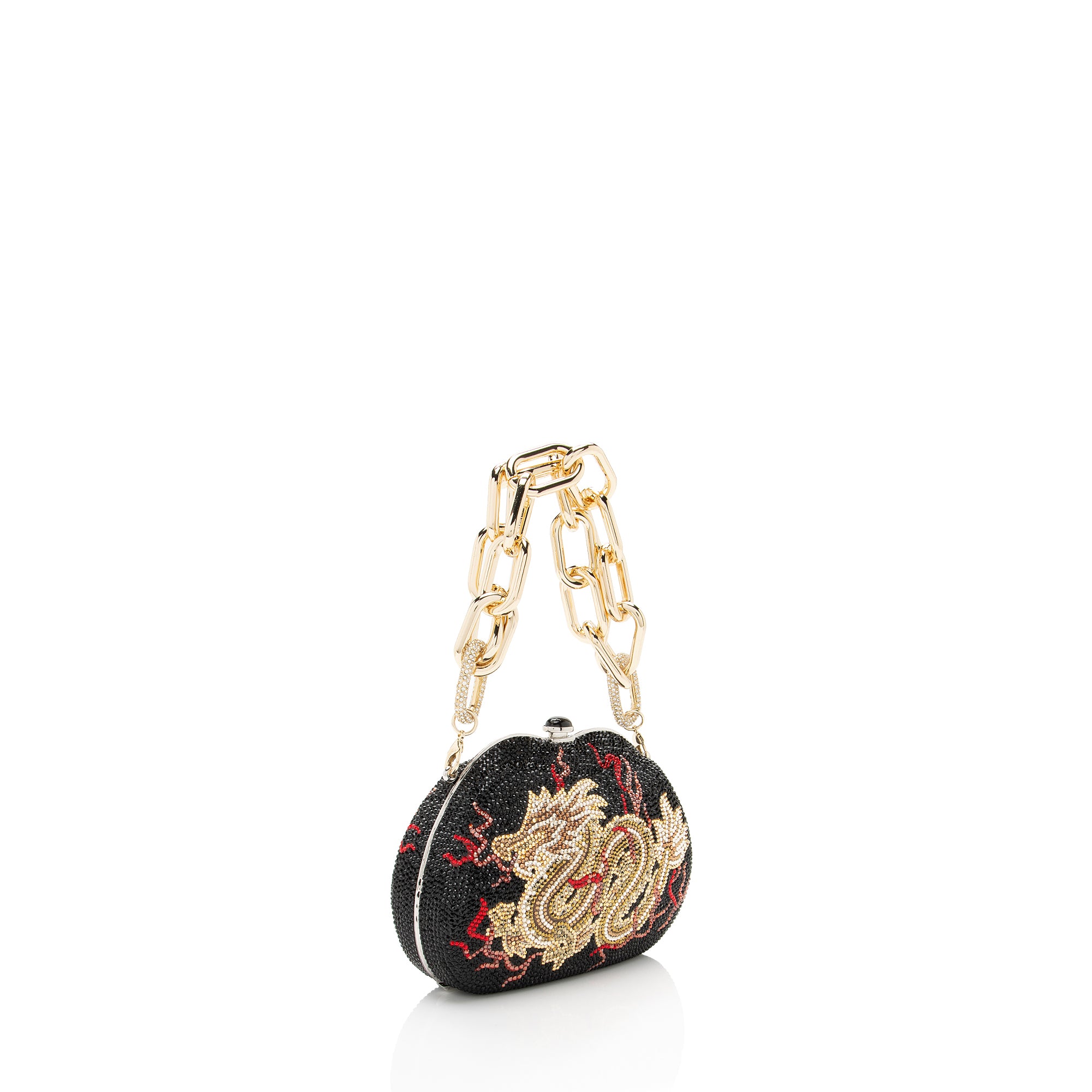 Judith Leiber Cyrstal Lunar New Year Fire Dragon Clutch (SHF-jqYEUt)