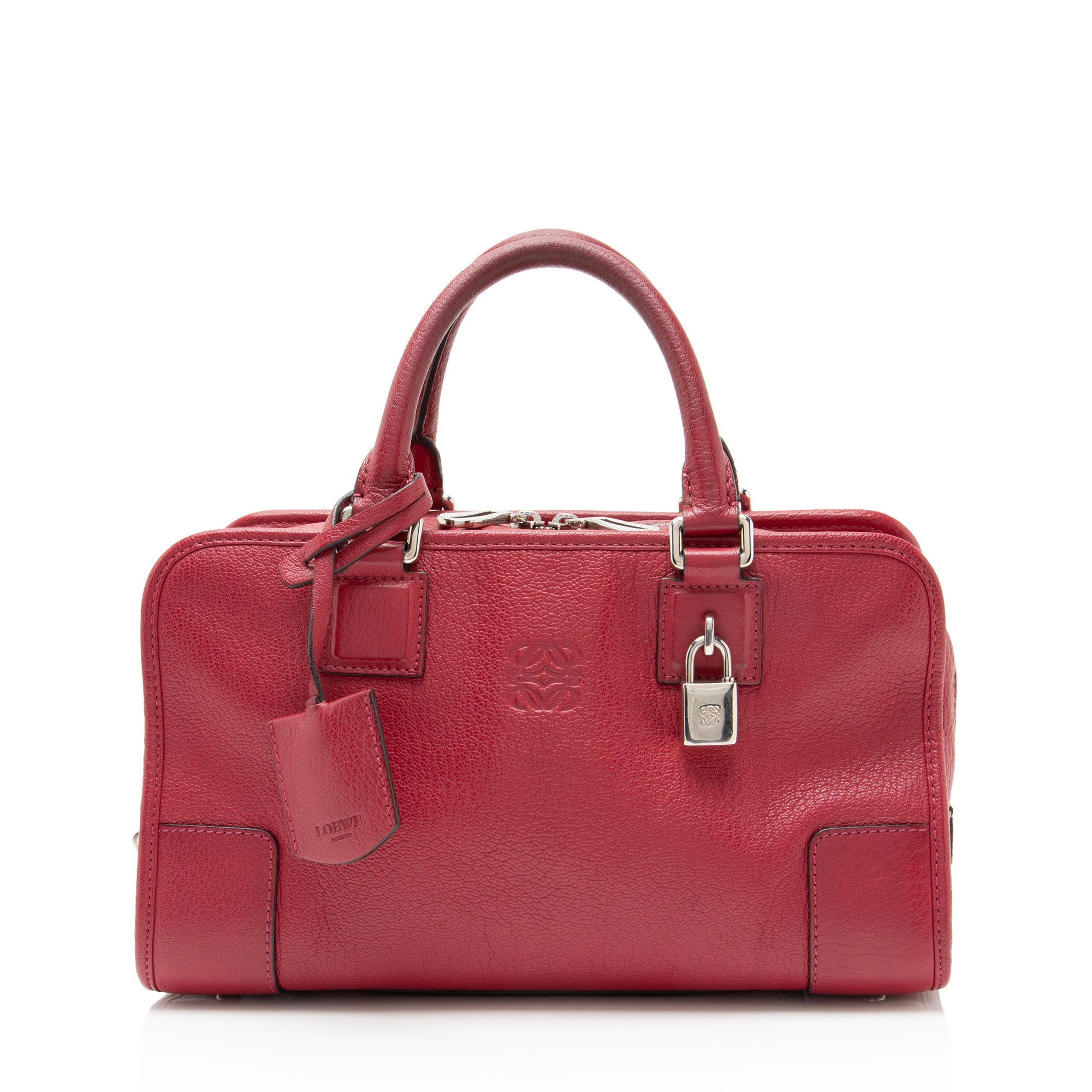 Loewe Leather Amazona 28 Satchel