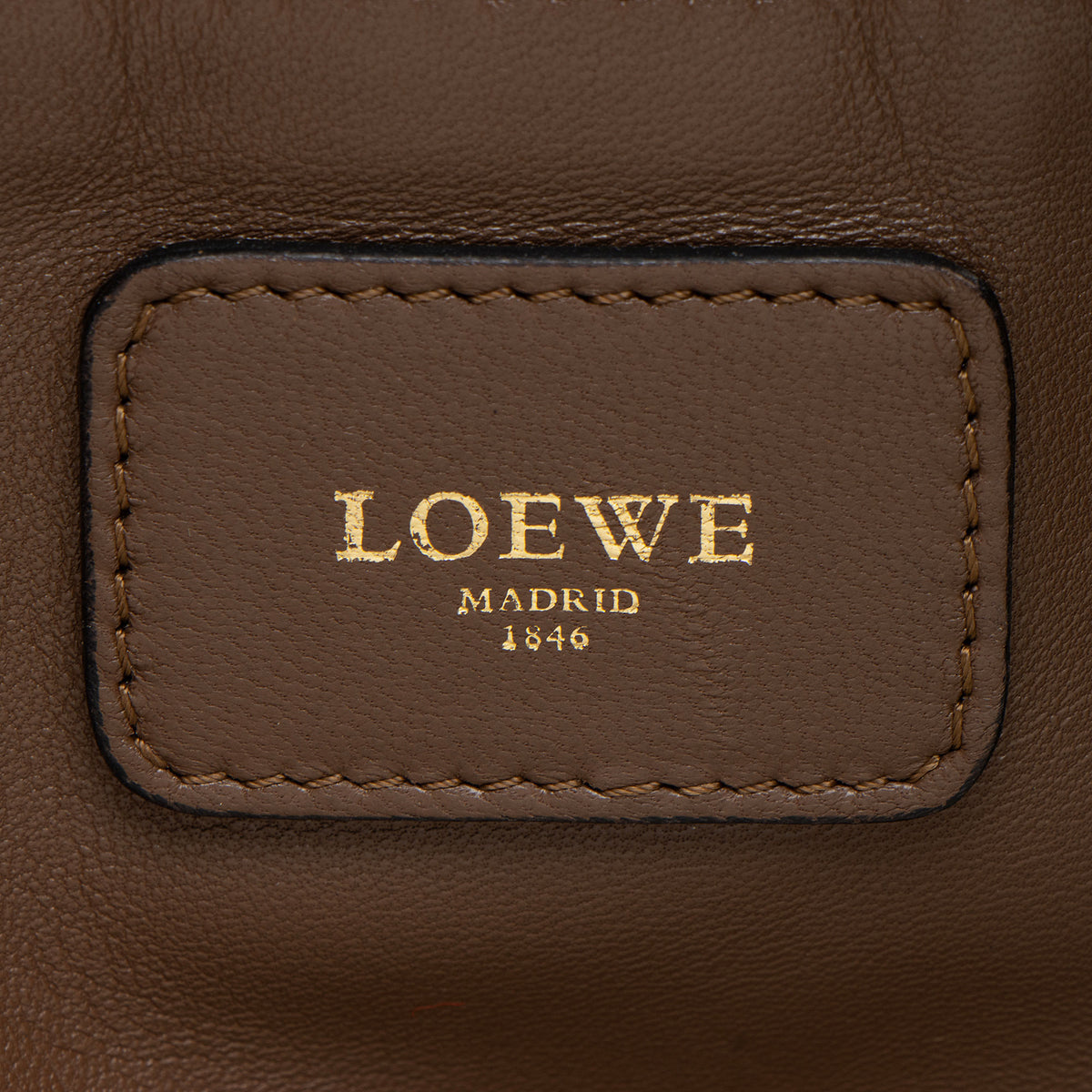 Loewe Leather Amazona 36 Satchel