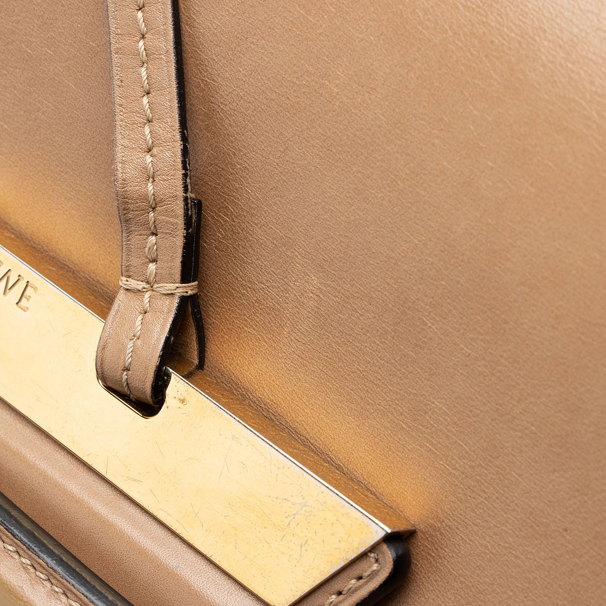 Loewe Leather Barcelona Shoulder Bag