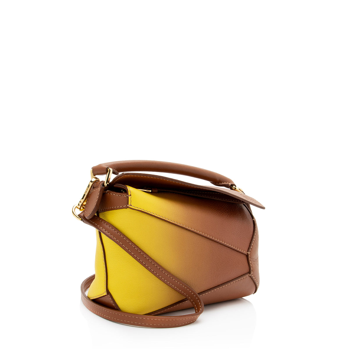 Loewe Ombre Leather Puzzle Edge Mini Bag