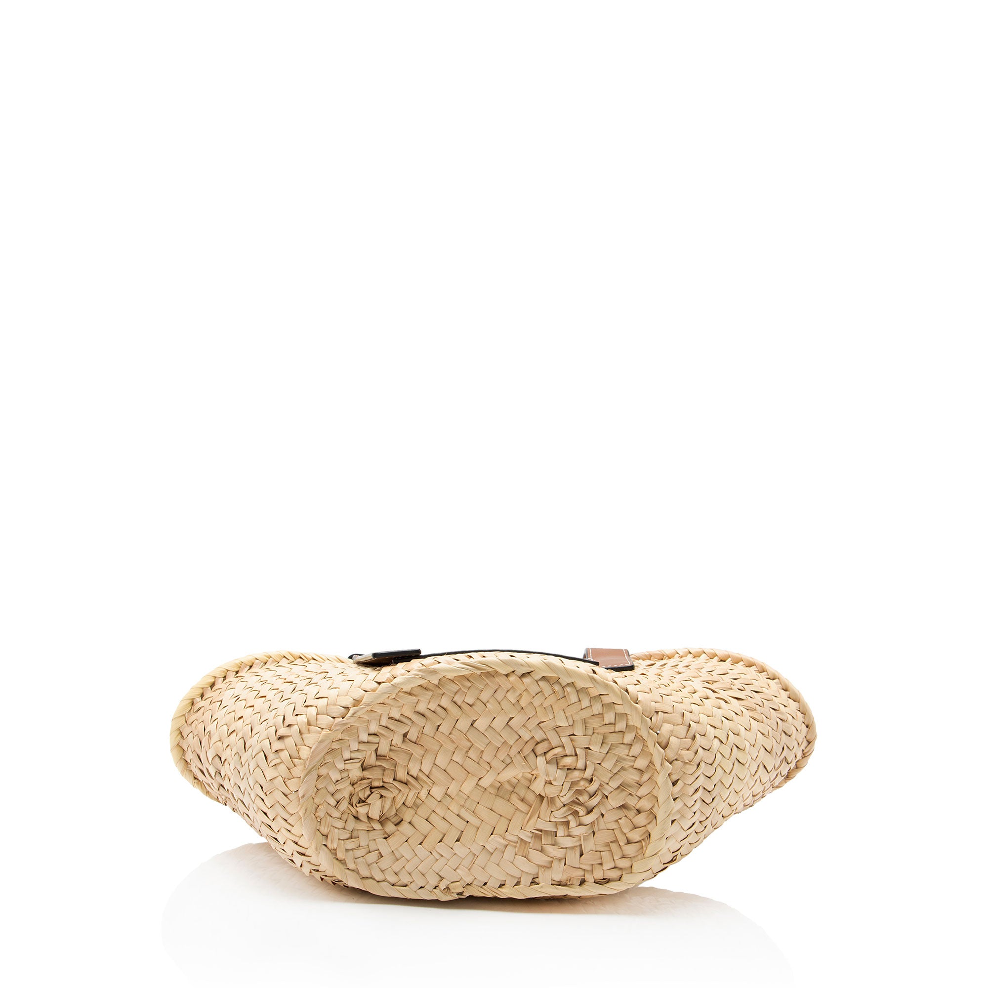 Loewe Raffia Basket Small Tote