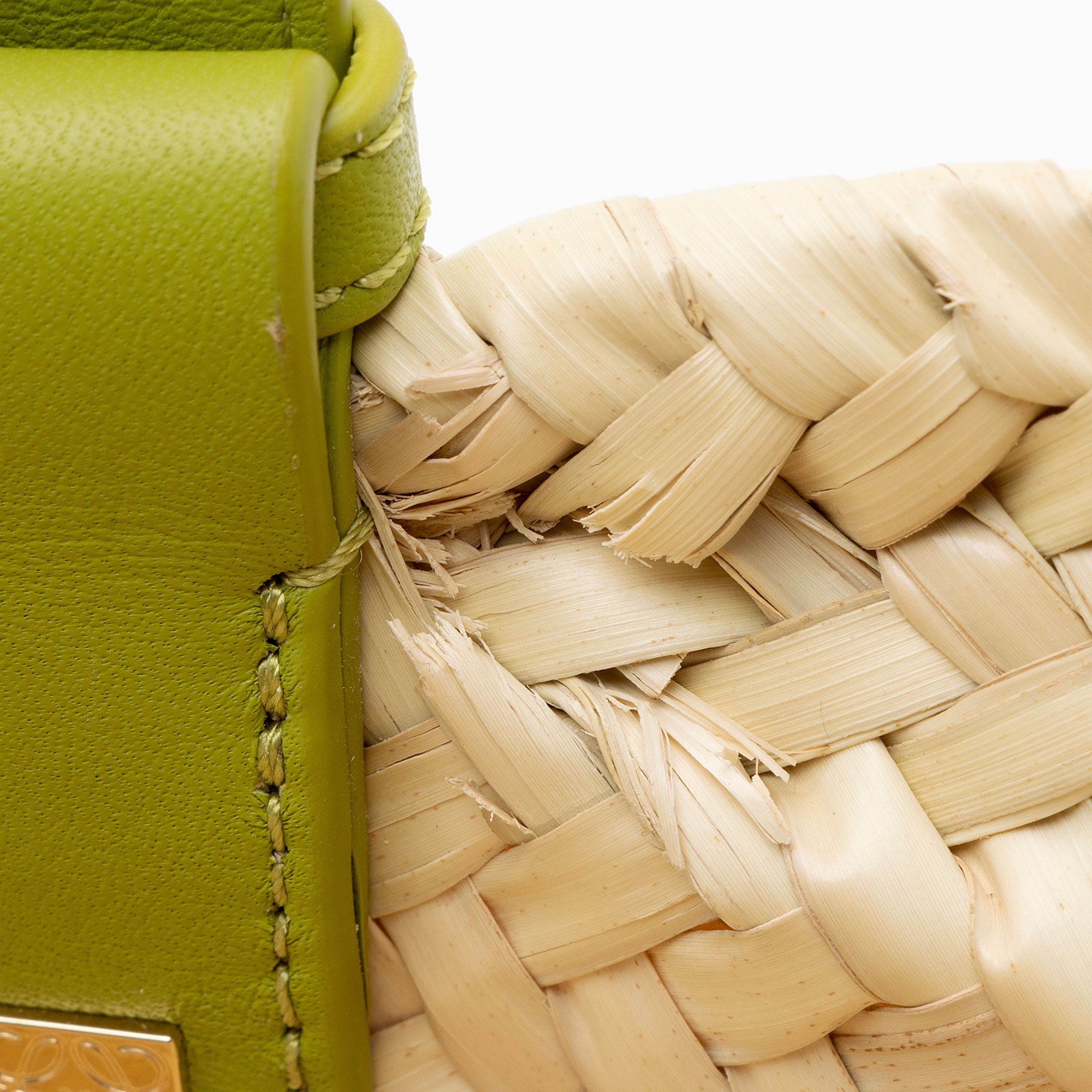 Loewe Raffia Basket Tote