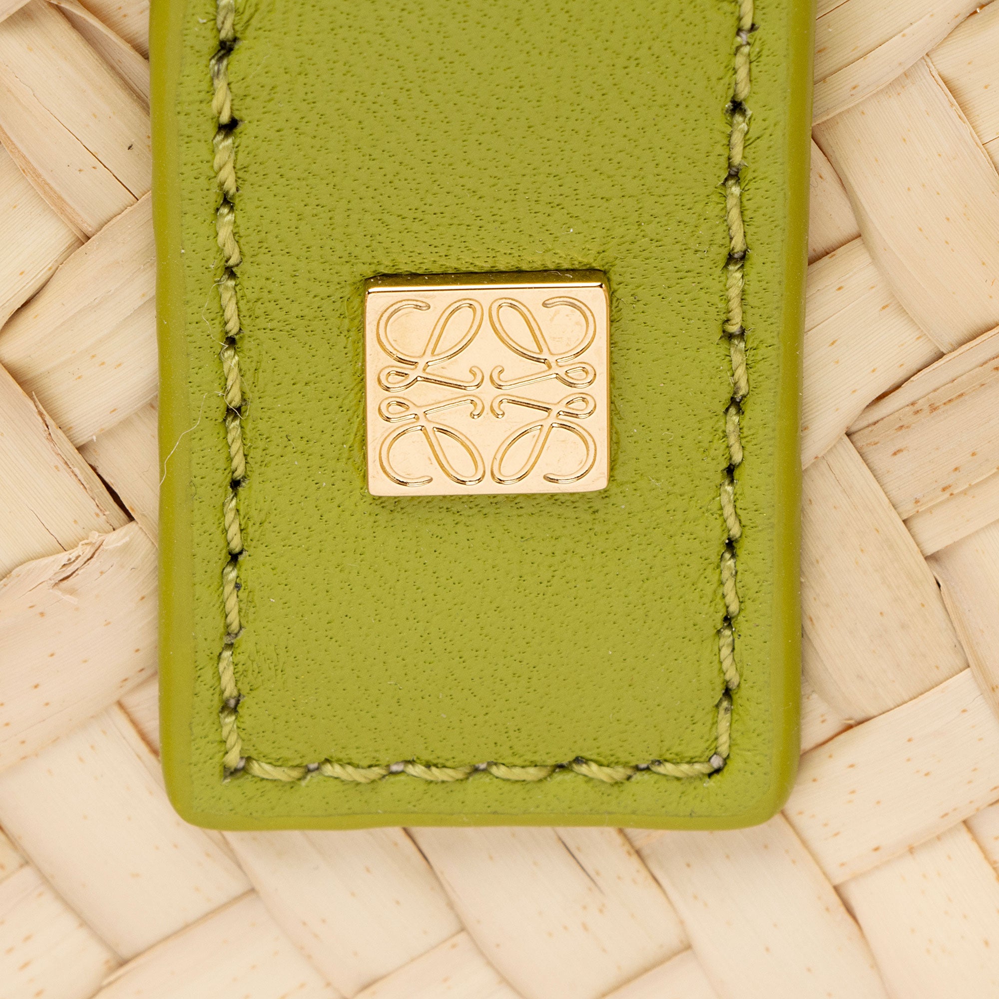 Loewe Raffia Basket Tote