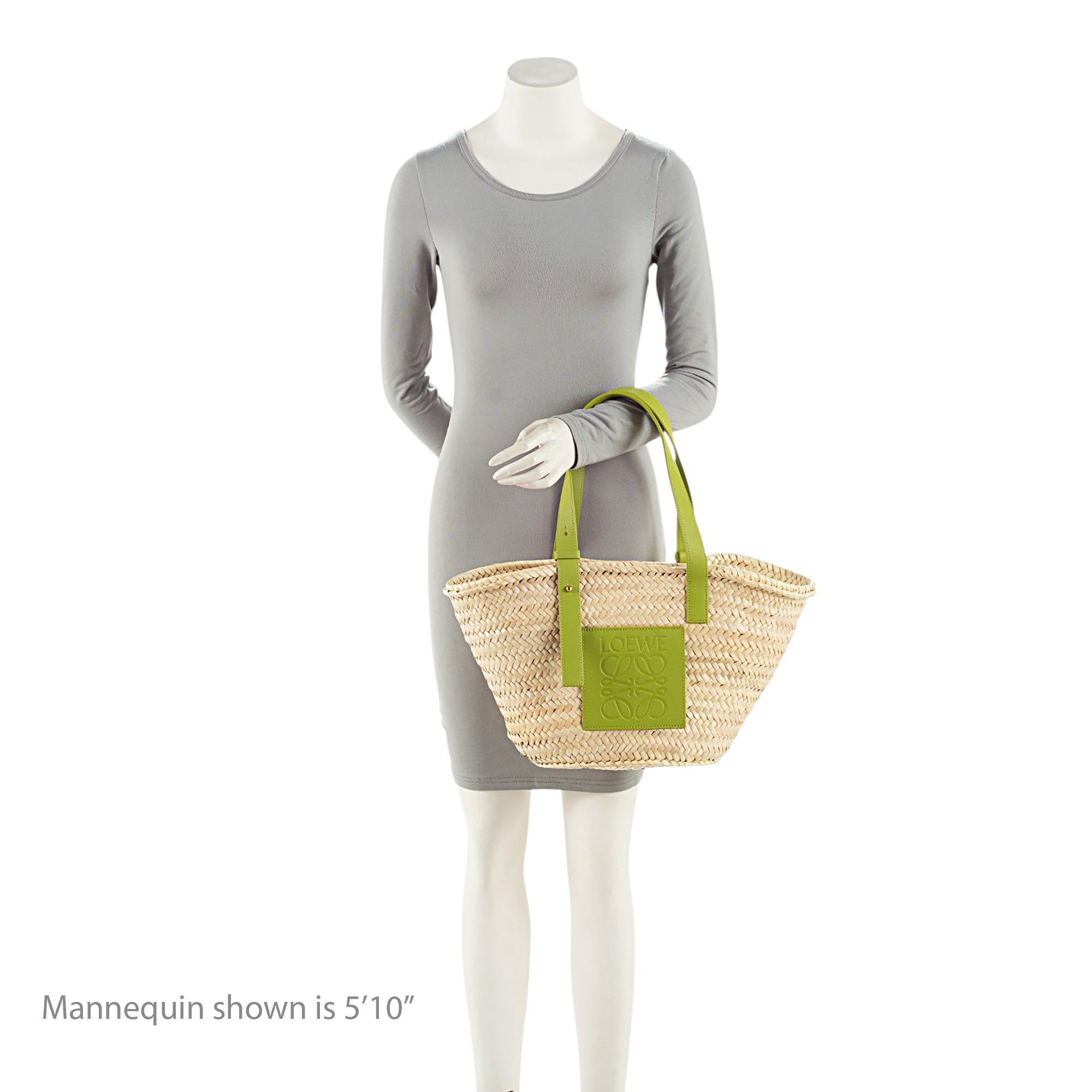 Loewe Raffia Basket Tote