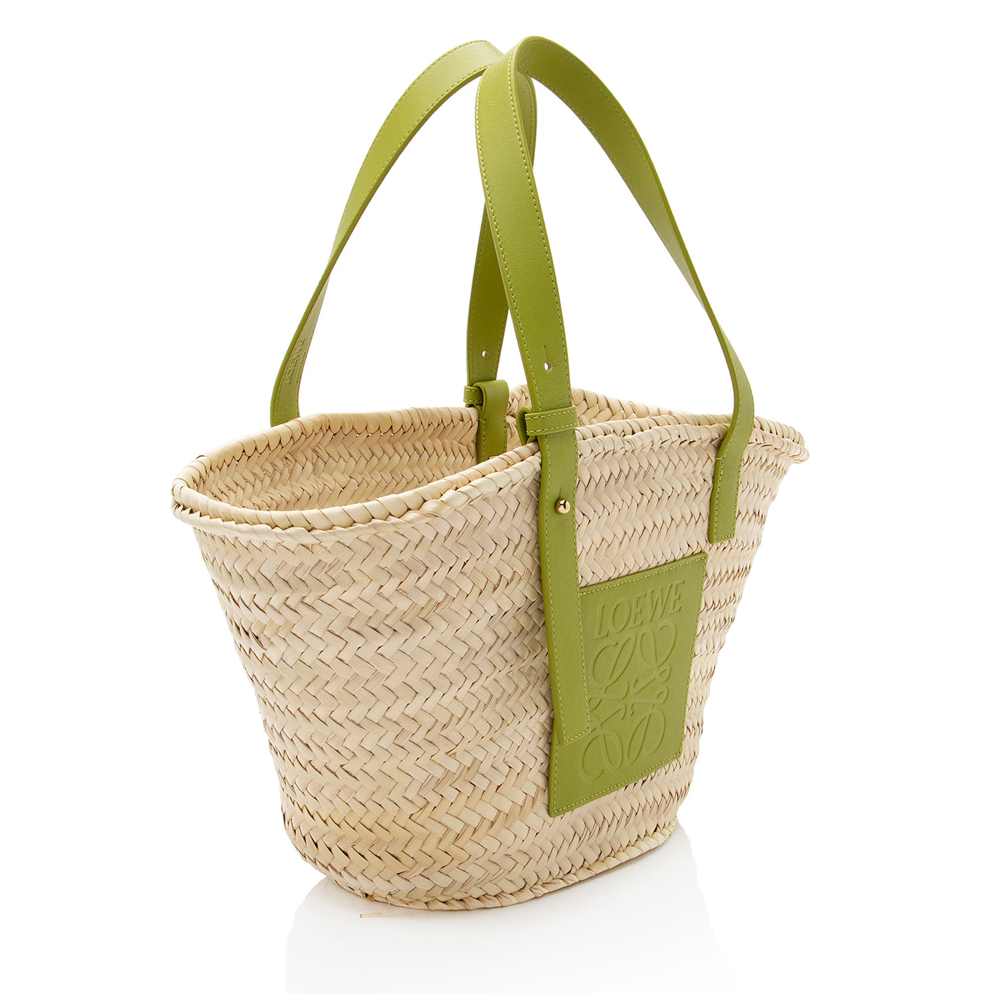 Loewe Raffia Basket Tote