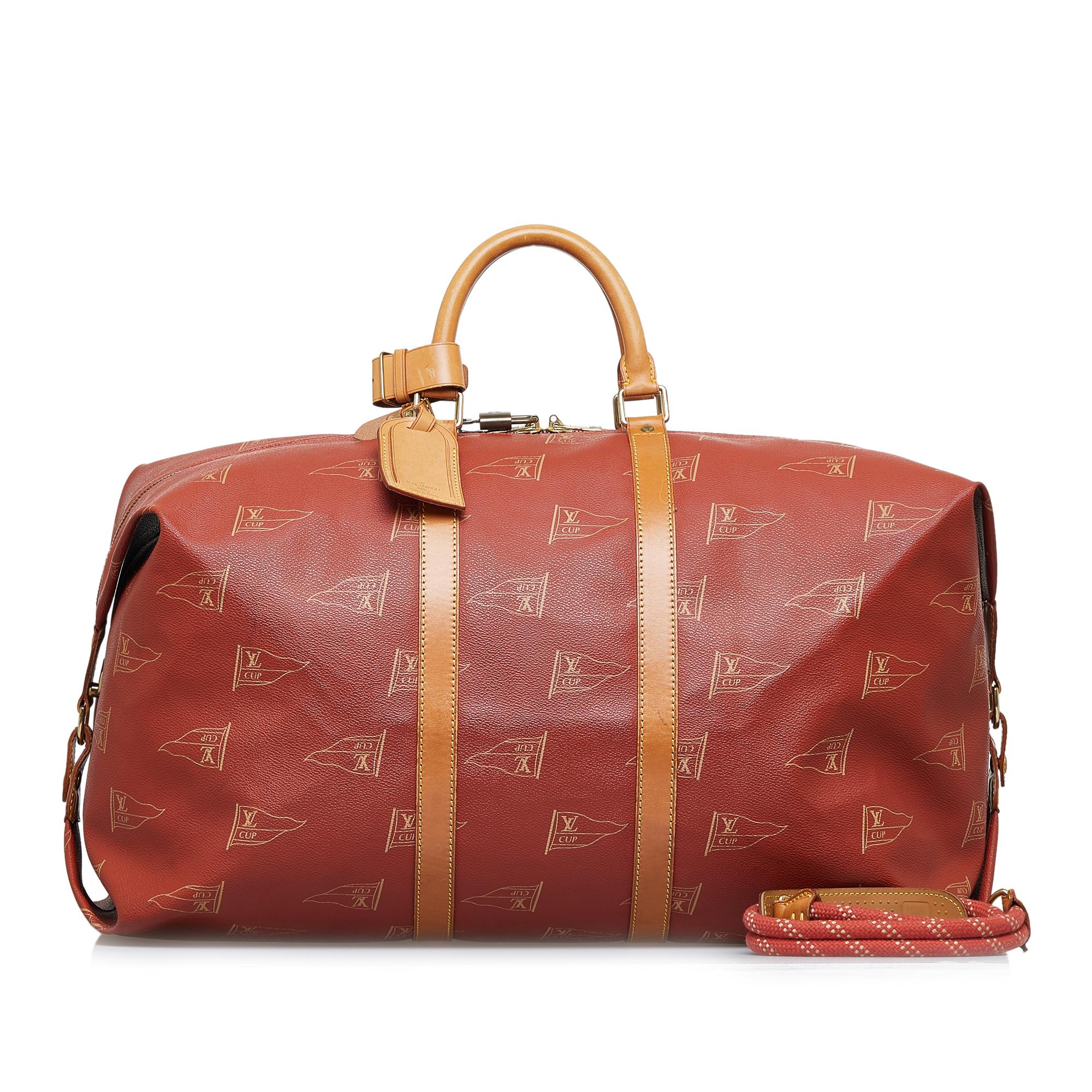 Louis Vuitton 1995 LV America's Cup Keepall Bandouliere (SHG-toeFcT)