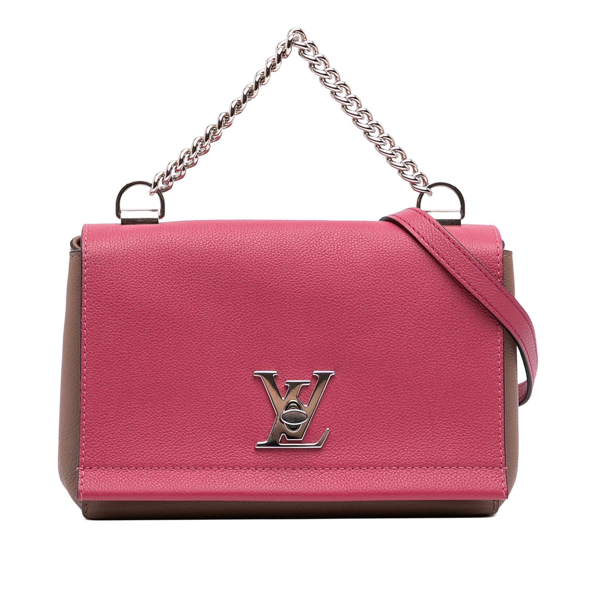 Louis Vuitton Bicolor Leather Lockme II BB