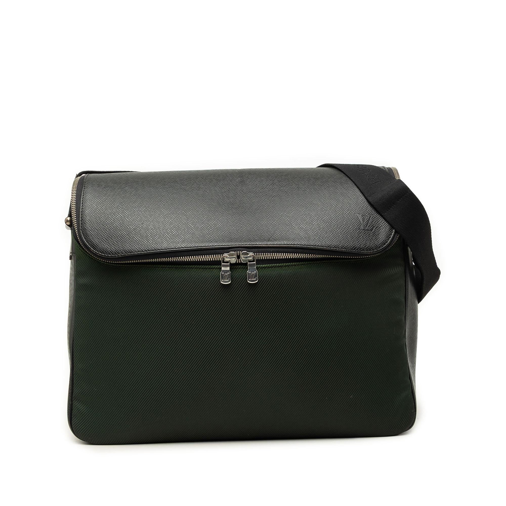 Louis Vuitton Bicolor Taiga and Canvas Taimyr