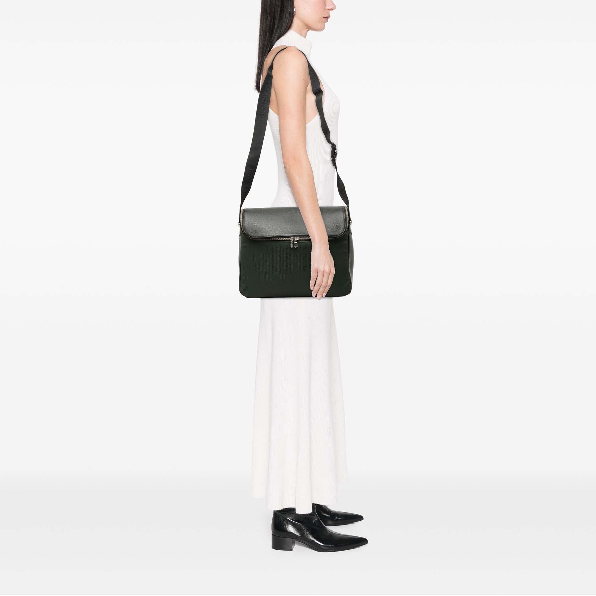 Louis Vuitton Bicolor Taiga and Canvas Taimyr