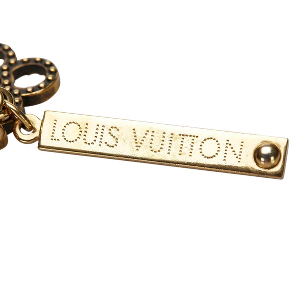 Louis Vuitton Gold & Silver Metal Tapage Bag Charm QJJ04H61MB002