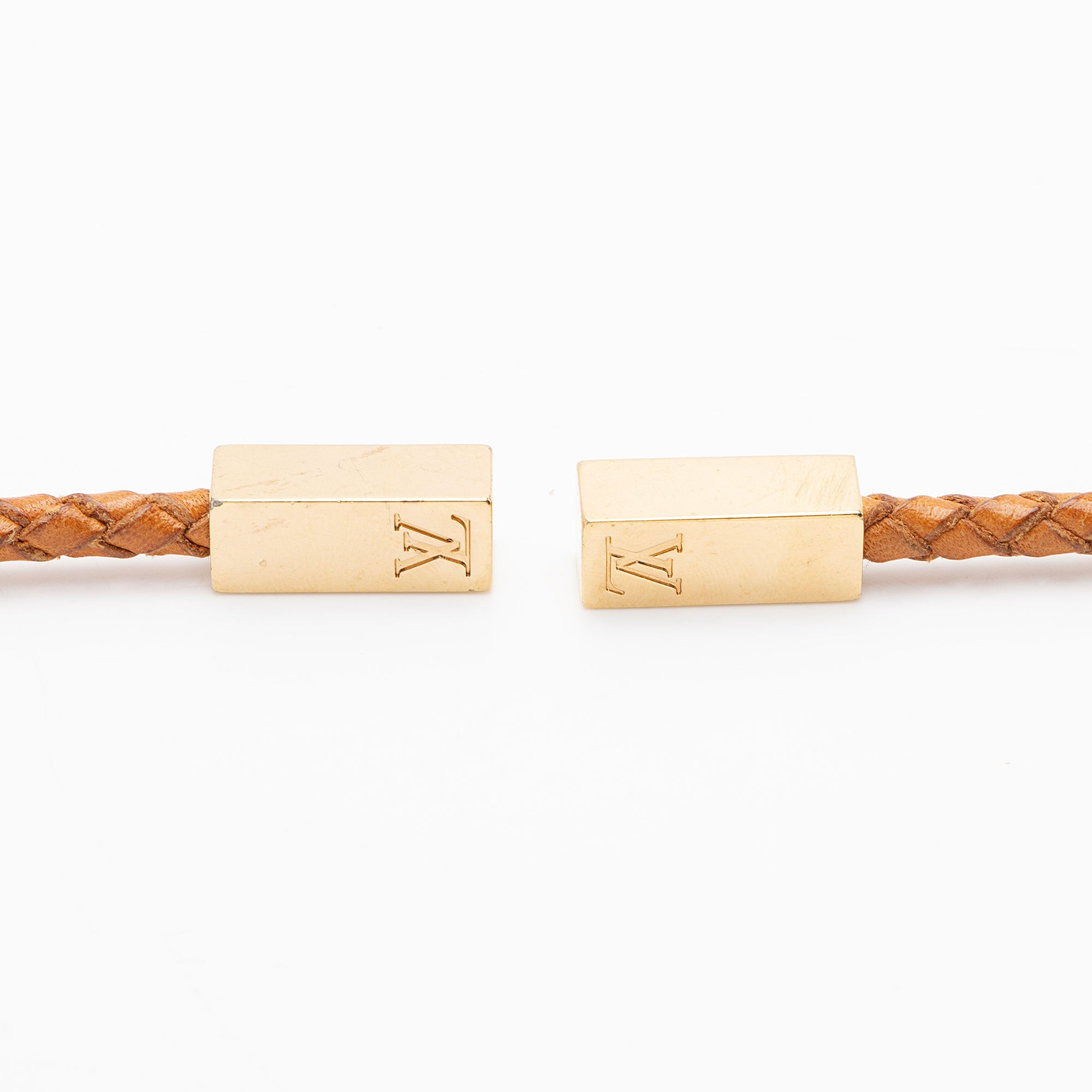 Louis Vuitton Braided Leather Belt