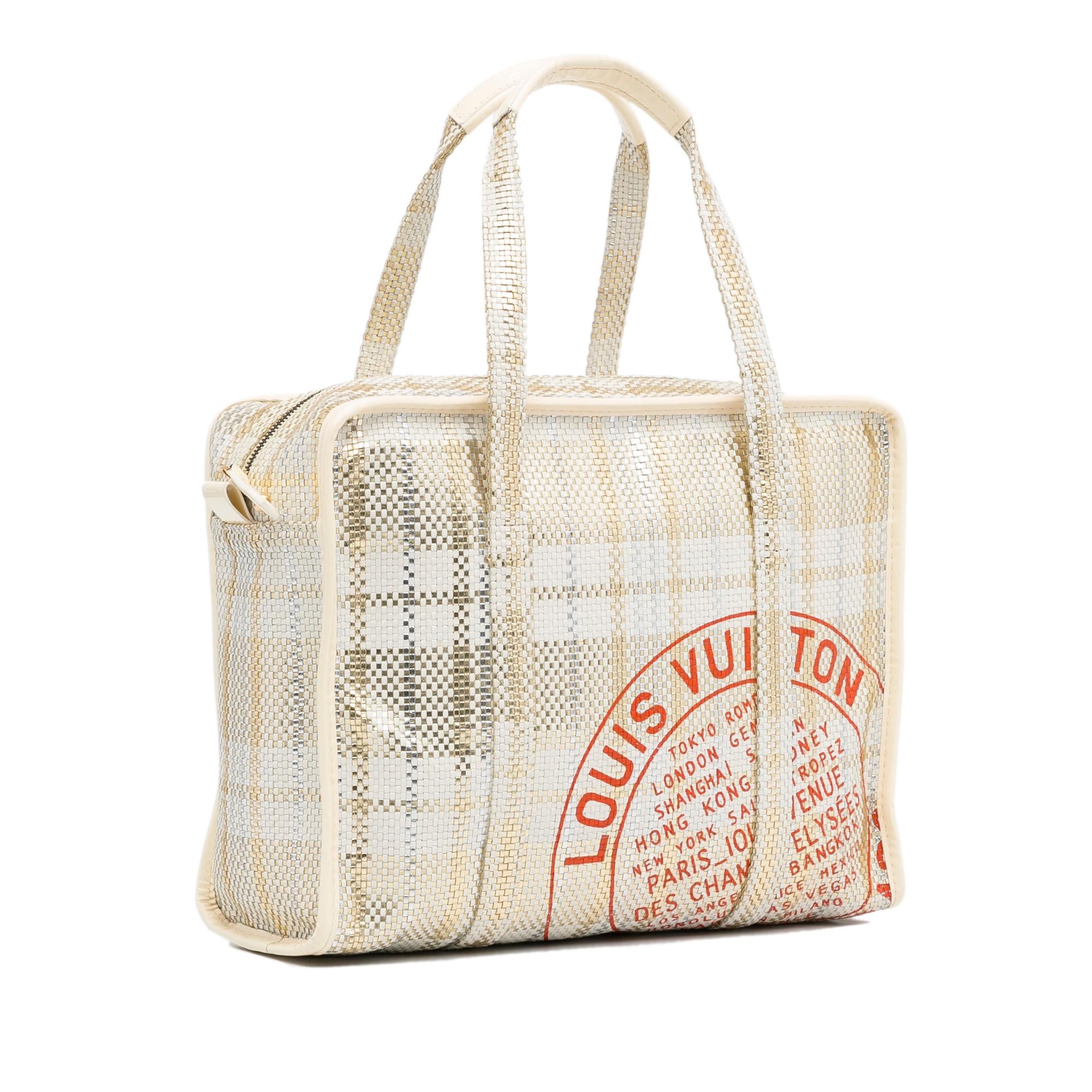 Louis Vuitton Braided Street Shopper PM (SHG-Dvlac0)