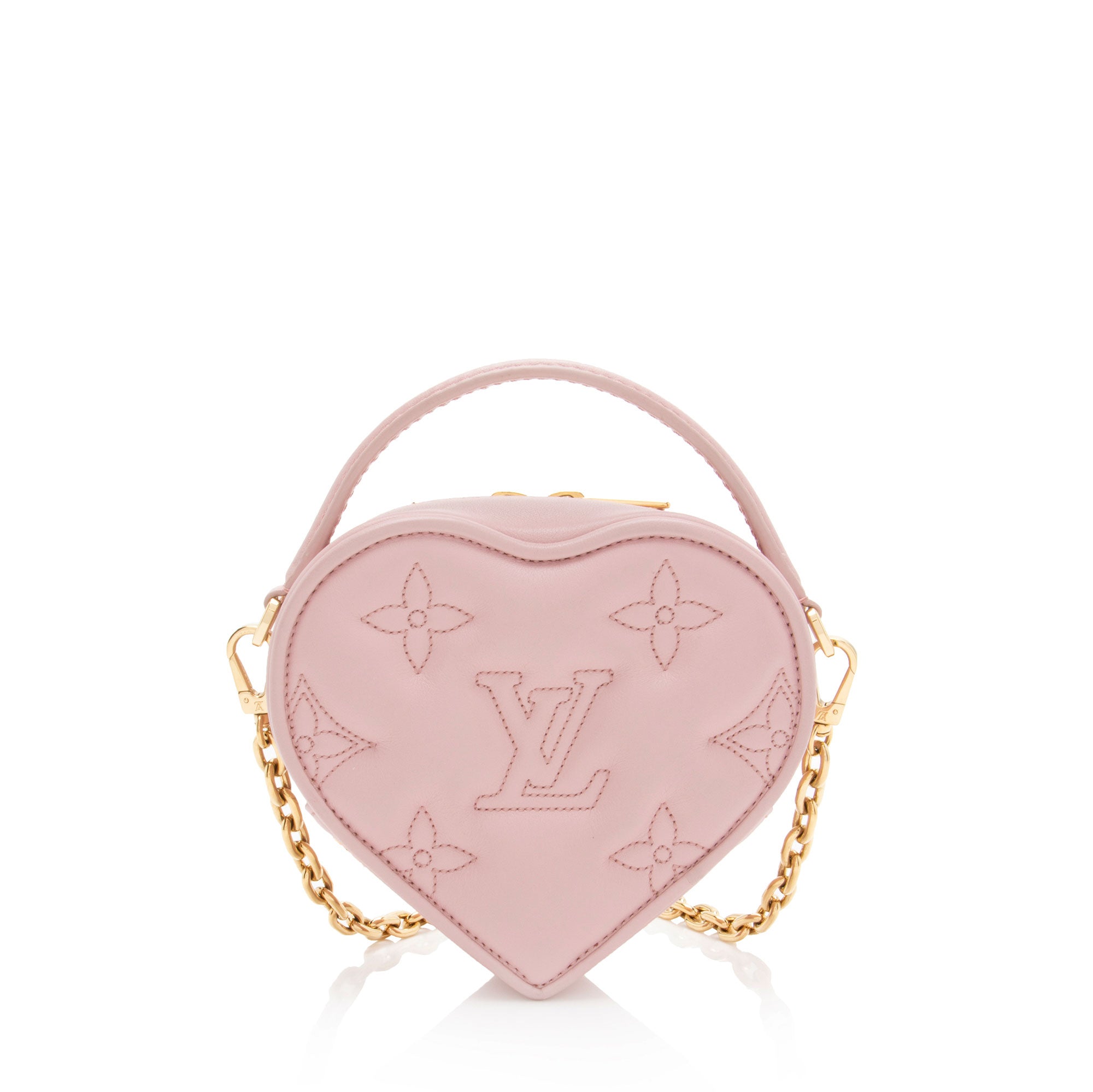 Louis Vuitton Bubblegram Calfskin Pop My Heart Bag