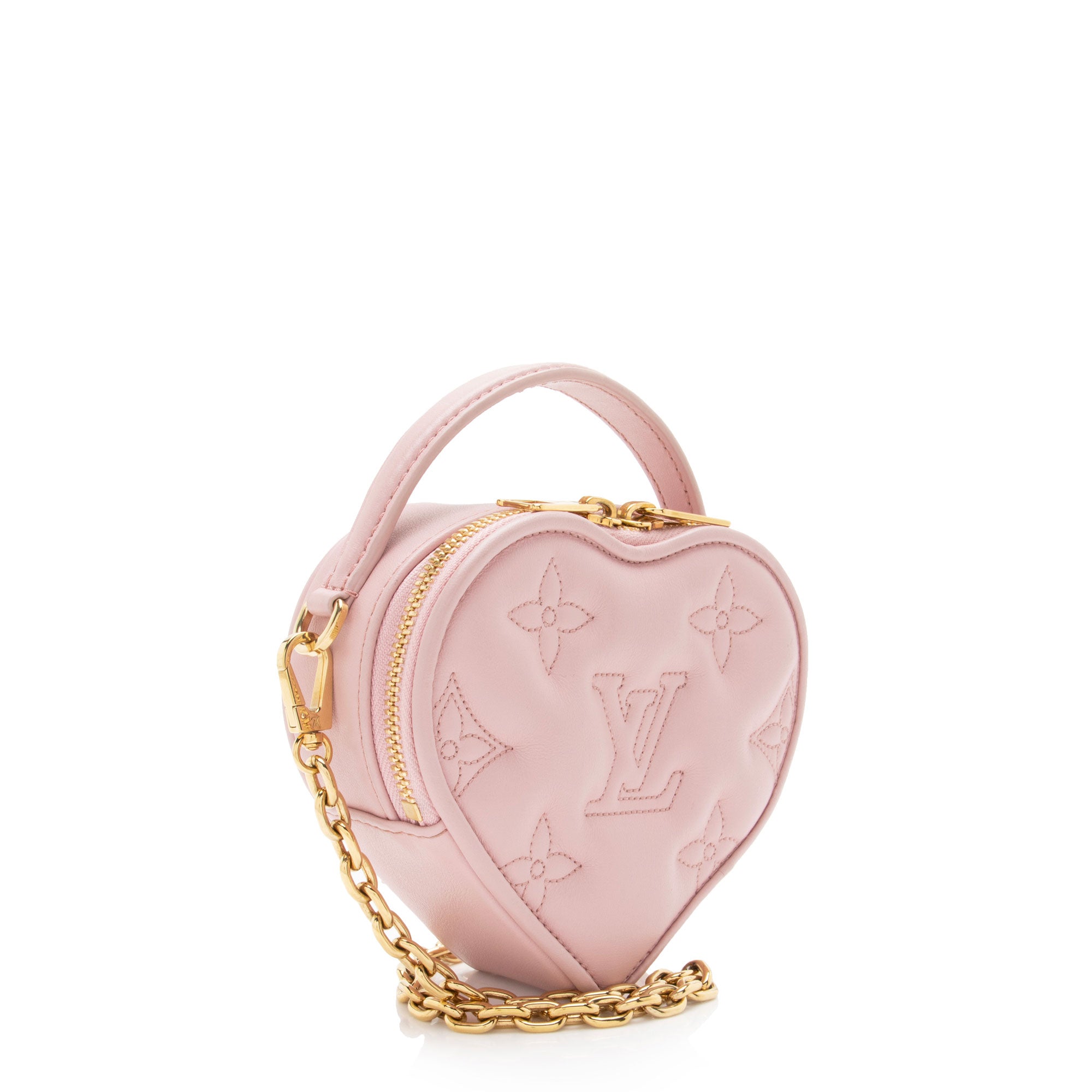 Louis Vuitton Bubblegram Calfskin Pop My Heart Bag
