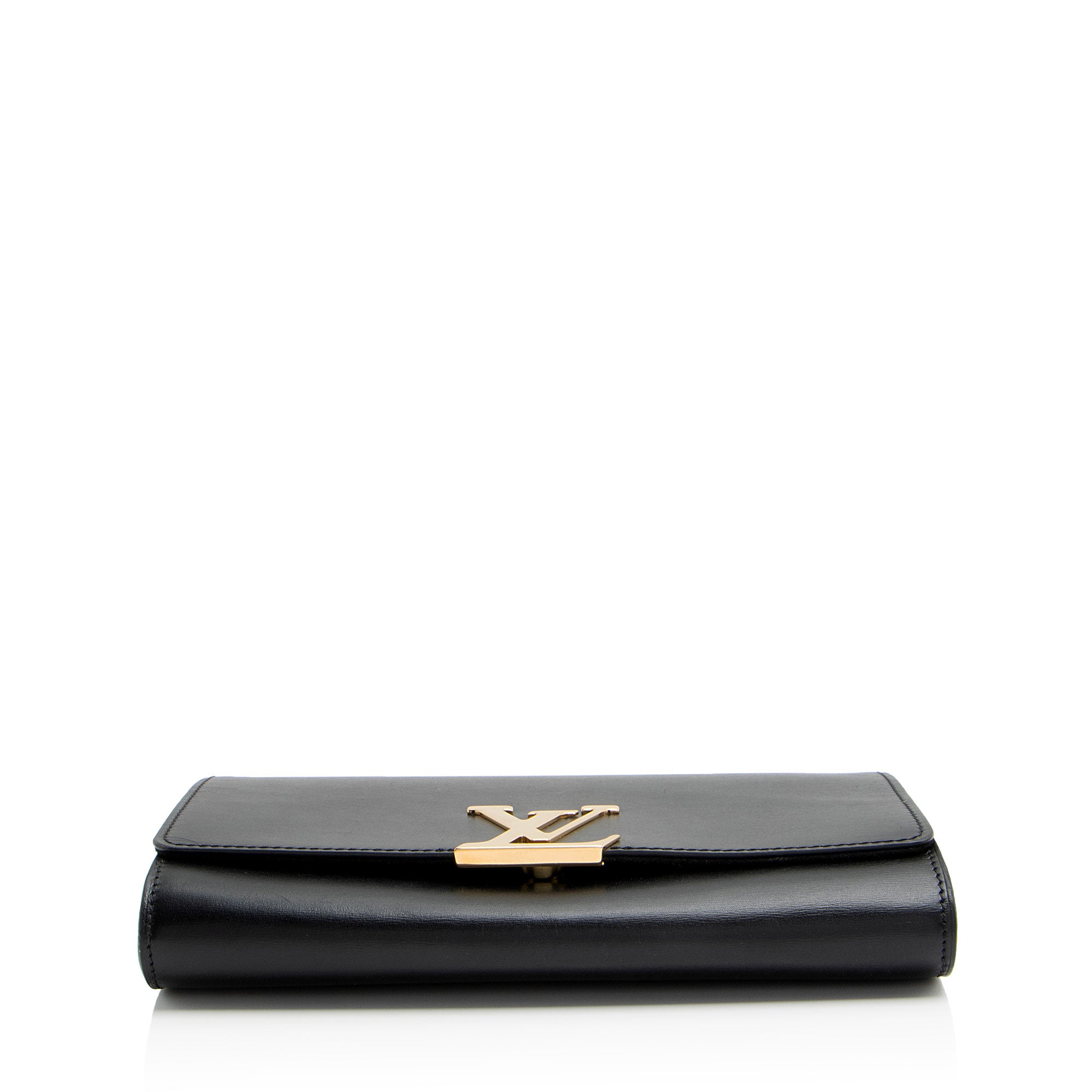 Louis Vuitton Calfskin Chain Louise GM Clutch