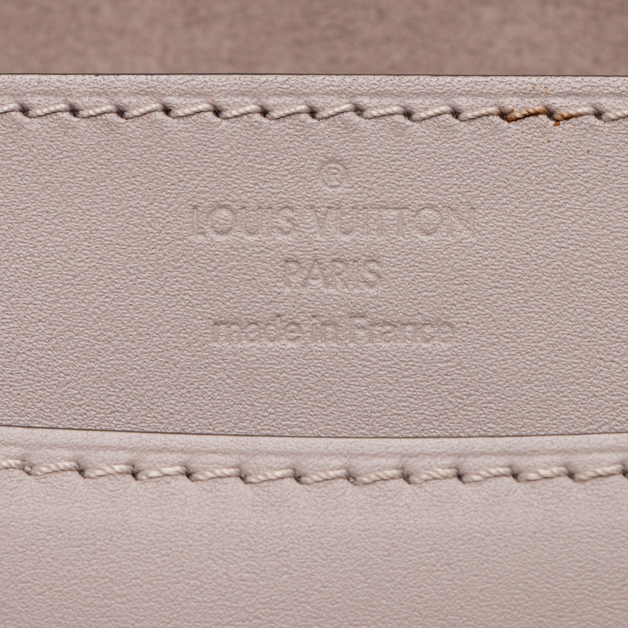 Louis Vuitton Calfskin Chain Louise Shoulder Bag