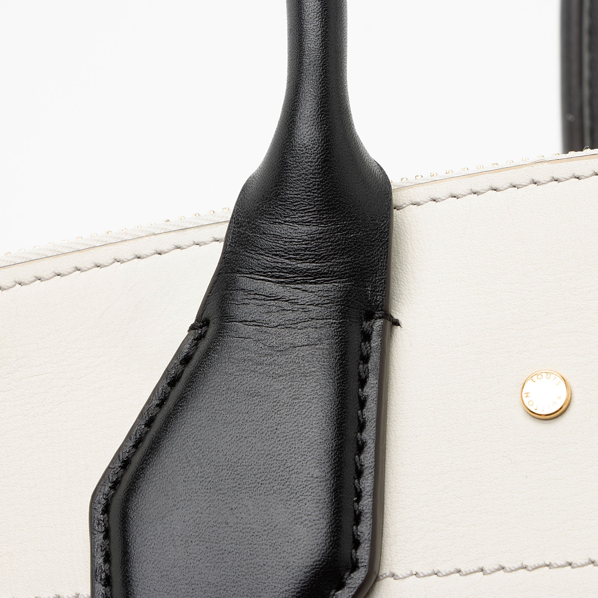 Louis Vuitton Calfskin City Steamer MM Tote