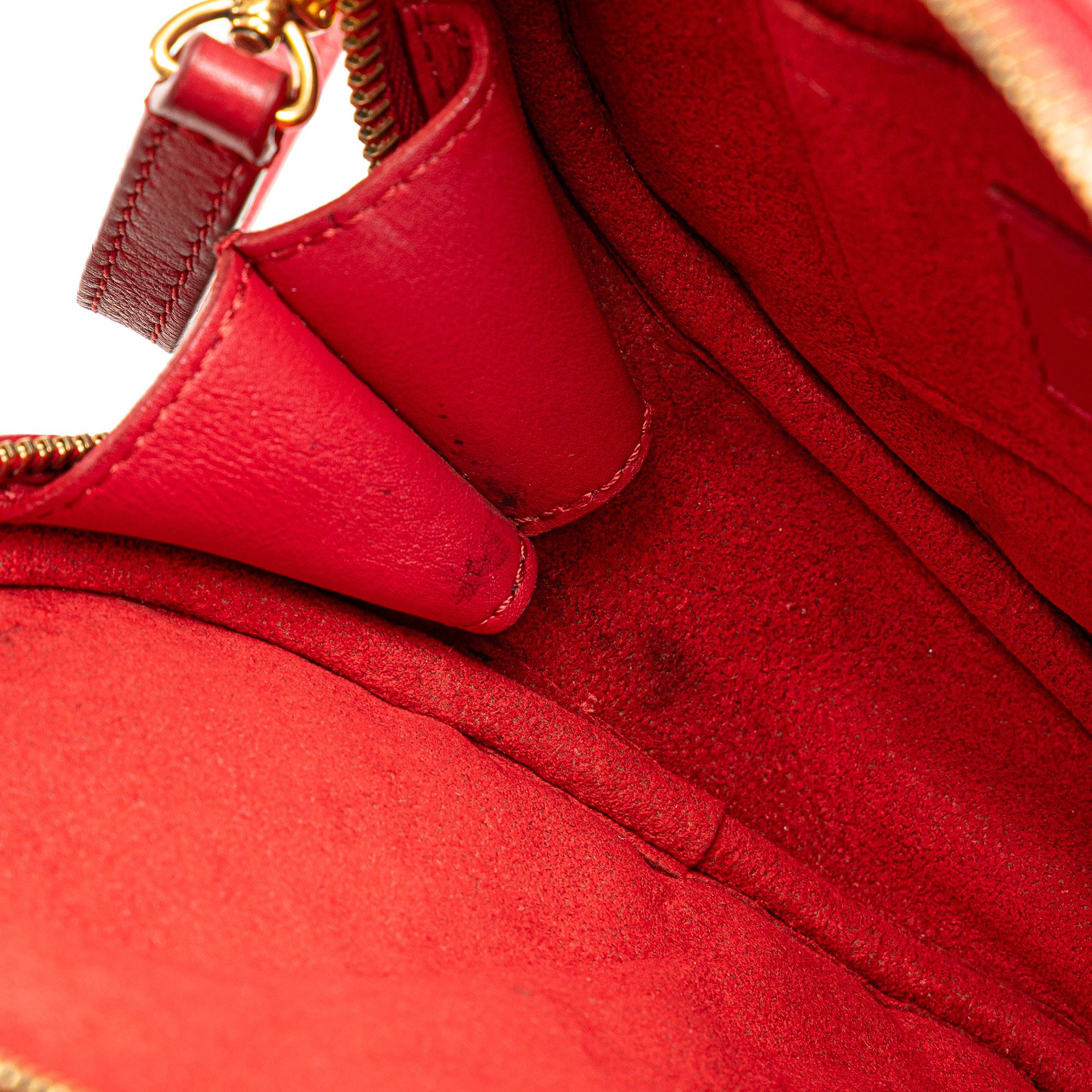 Louis Vuitton Calfskin Embellished New Wave Love Lock Crossbody