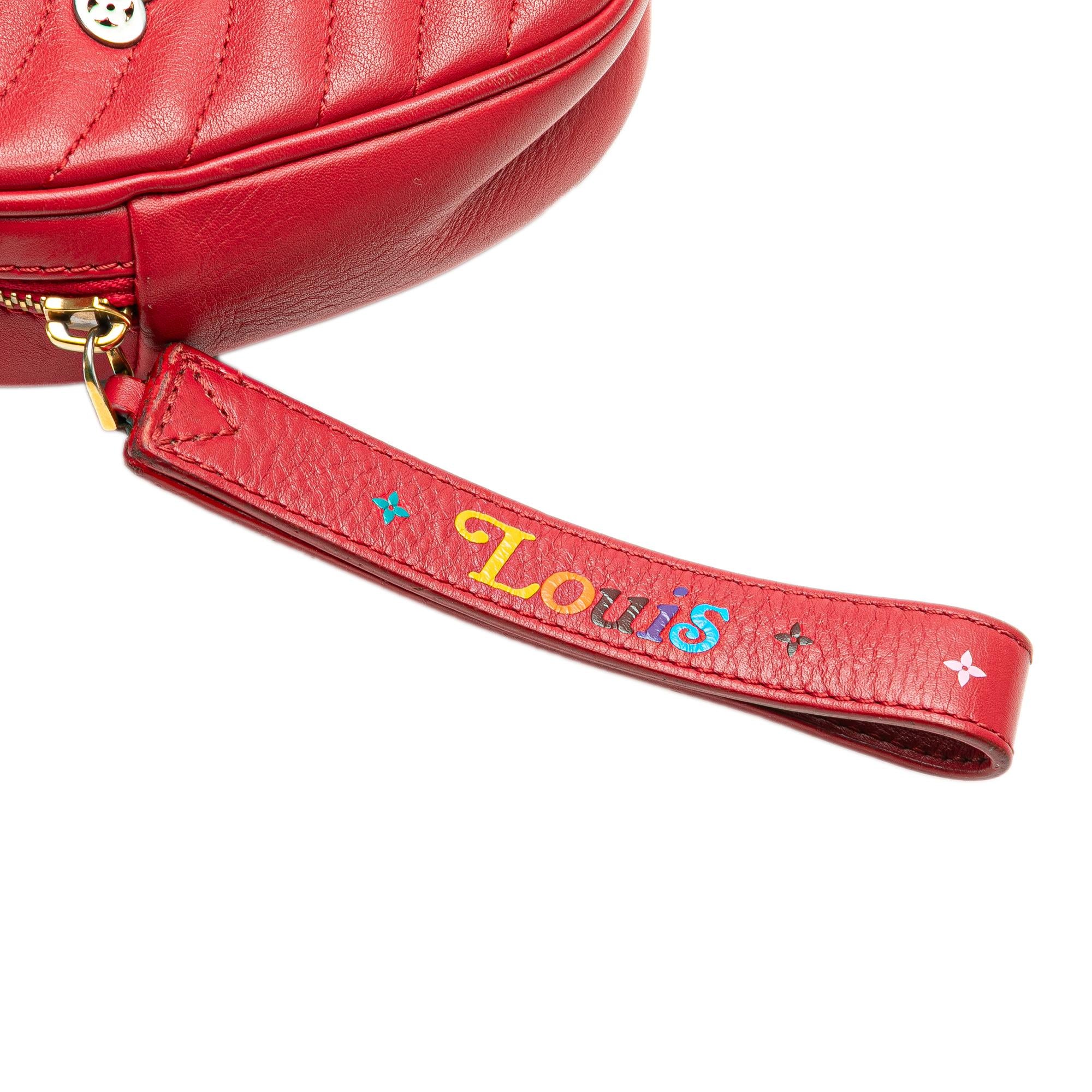 Louis Vuitton Calfskin Embellished New Wave Love Lock Crossbody