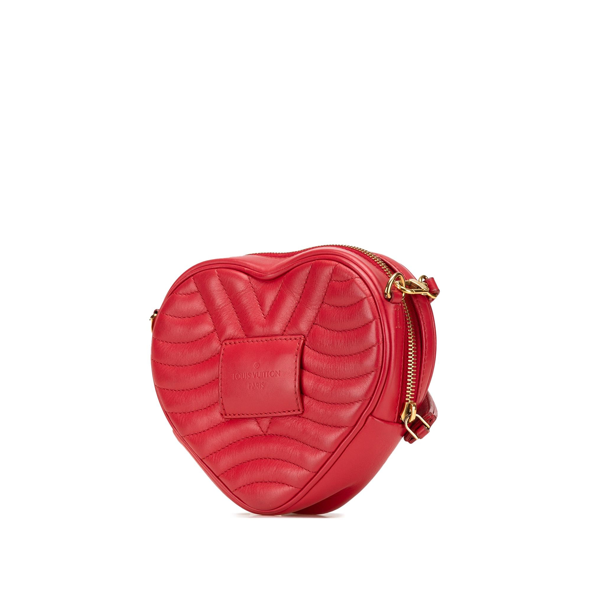 Louis Vuitton Calfskin Embellished New Wave Love Lock Crossbody