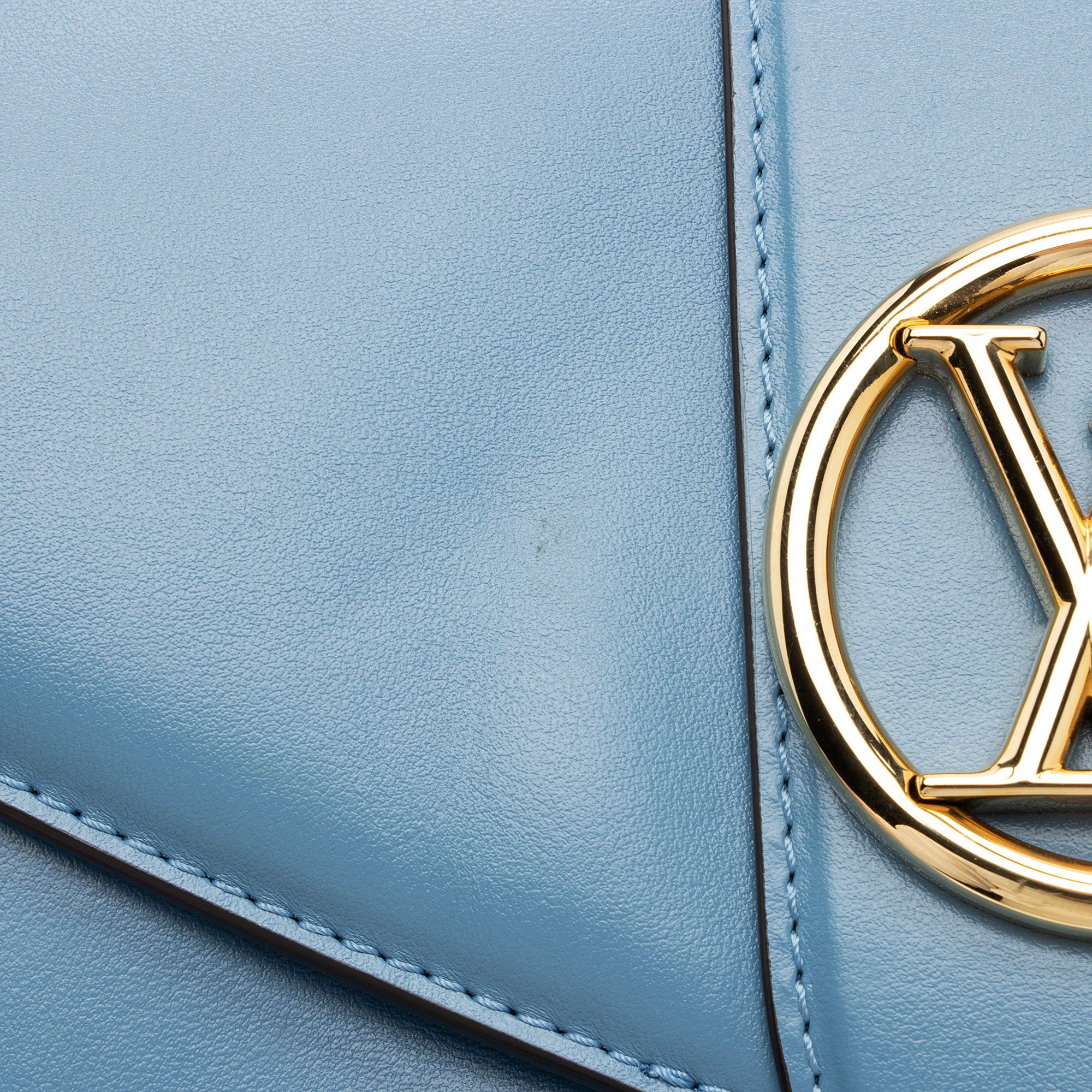 Louis Vuitton Calfskin LV Pont 9 Shoulder Bag