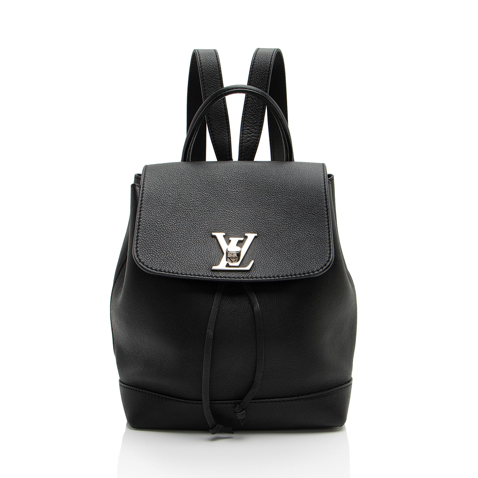 Louis Vuitton Calfskin Lockme Backpack (SHF-67YGP1)