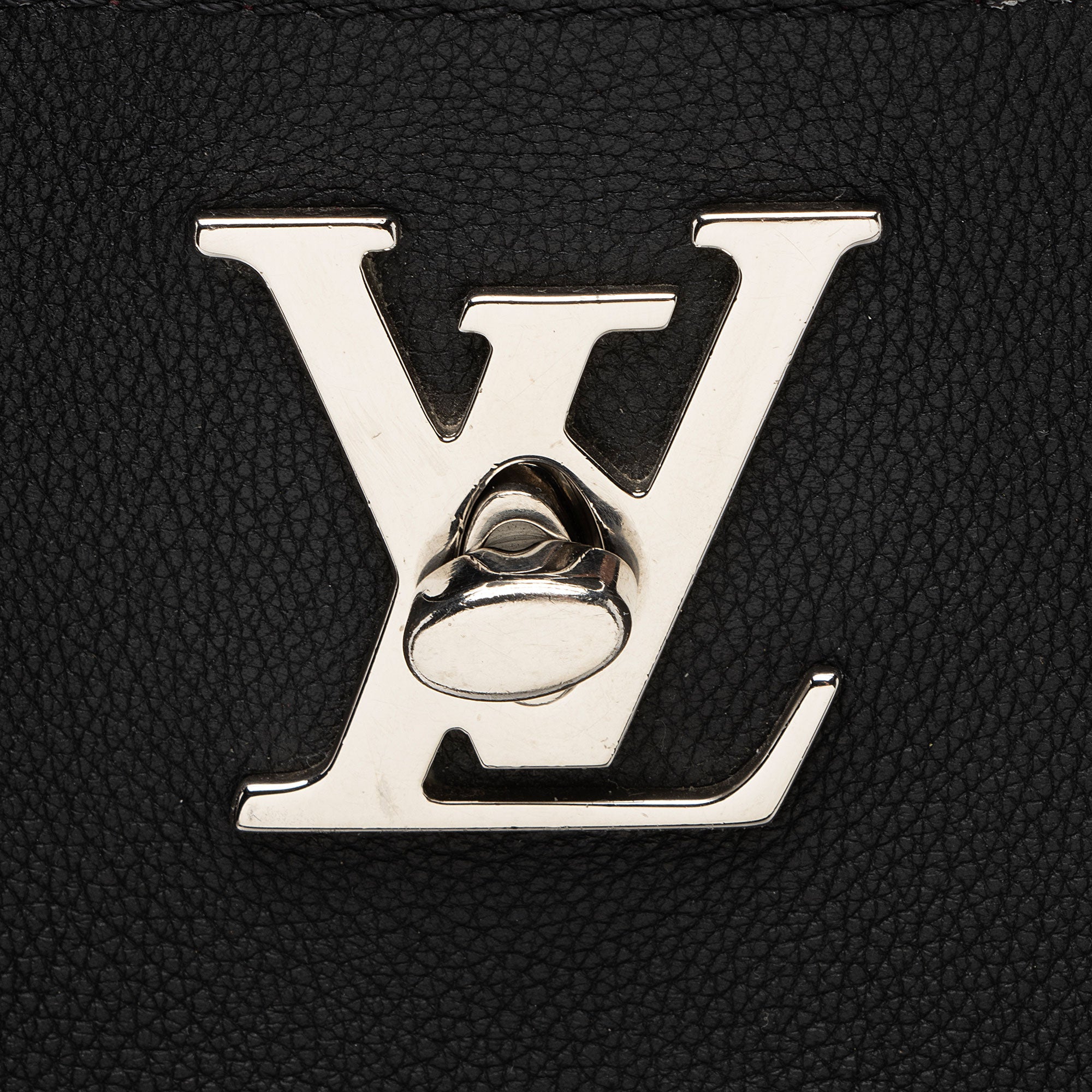 Louis Vuitton Calfskin Lockme Bucket Bag