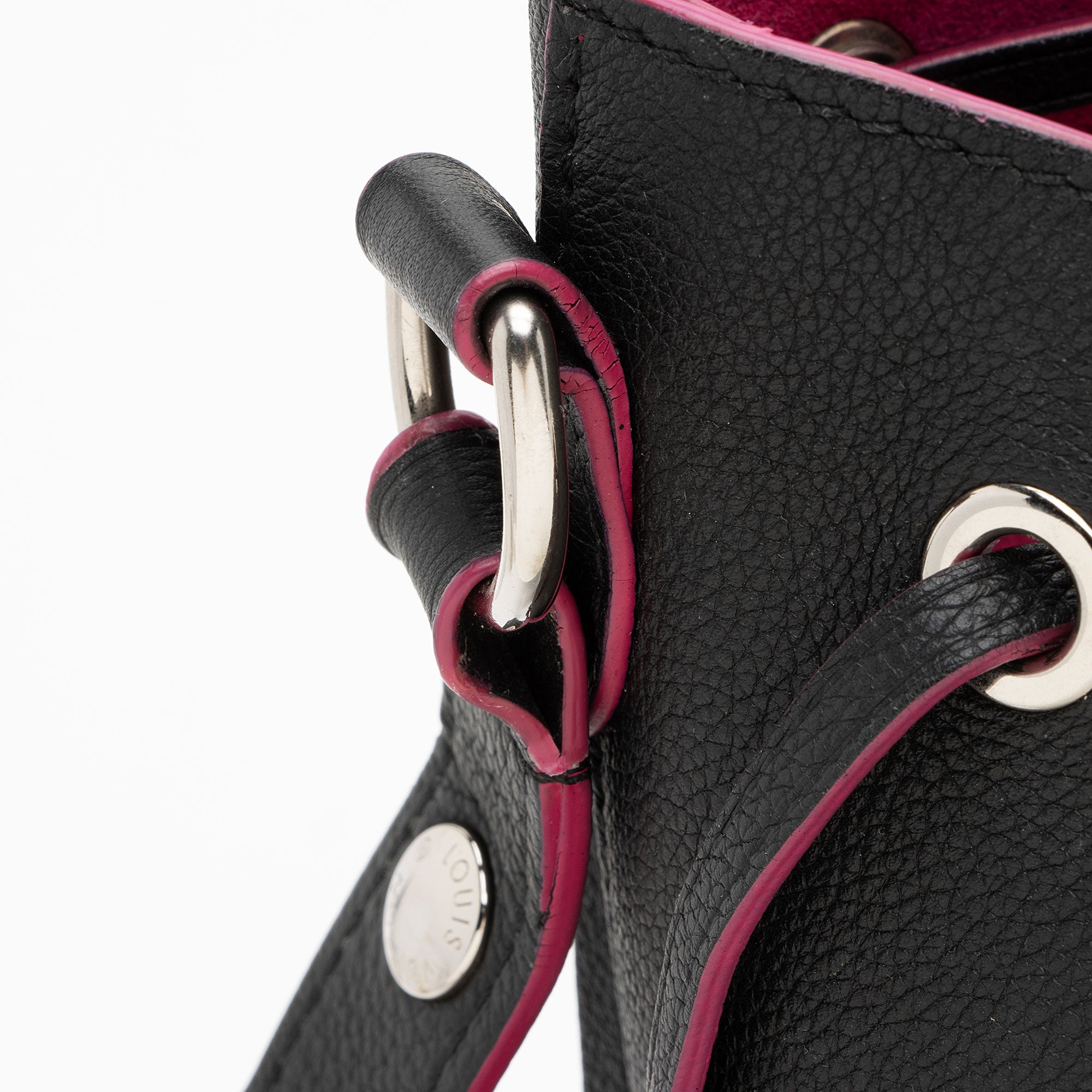 Louis Vuitton Calfskin Lockme Bucket Bag