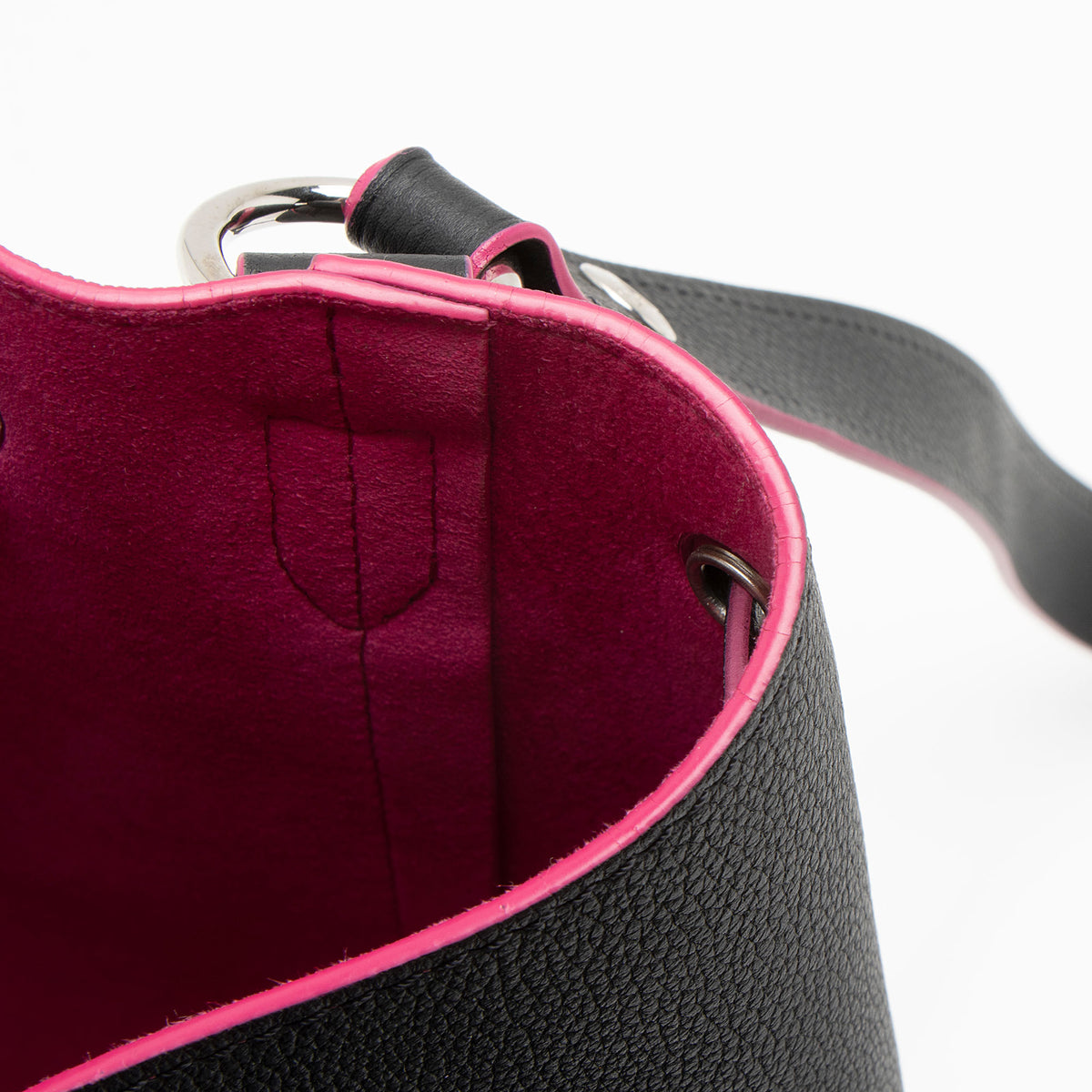 Louis Vuitton Calfskin Lockme Bucket Bag
