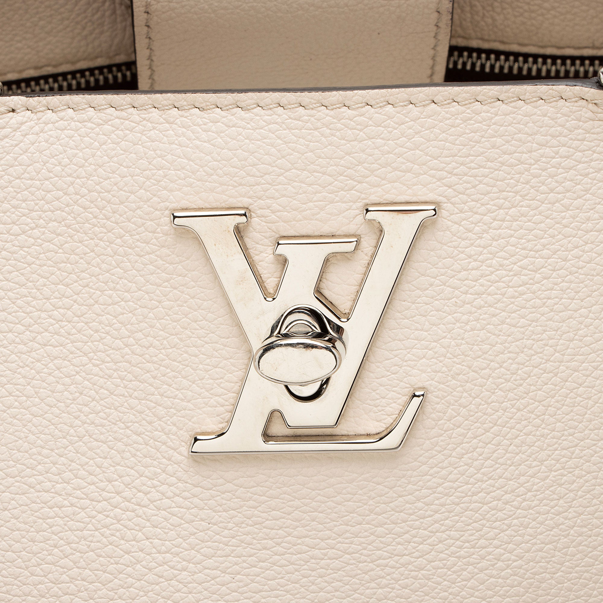 Louis Vuitton Calfskin Lockme Day Tote