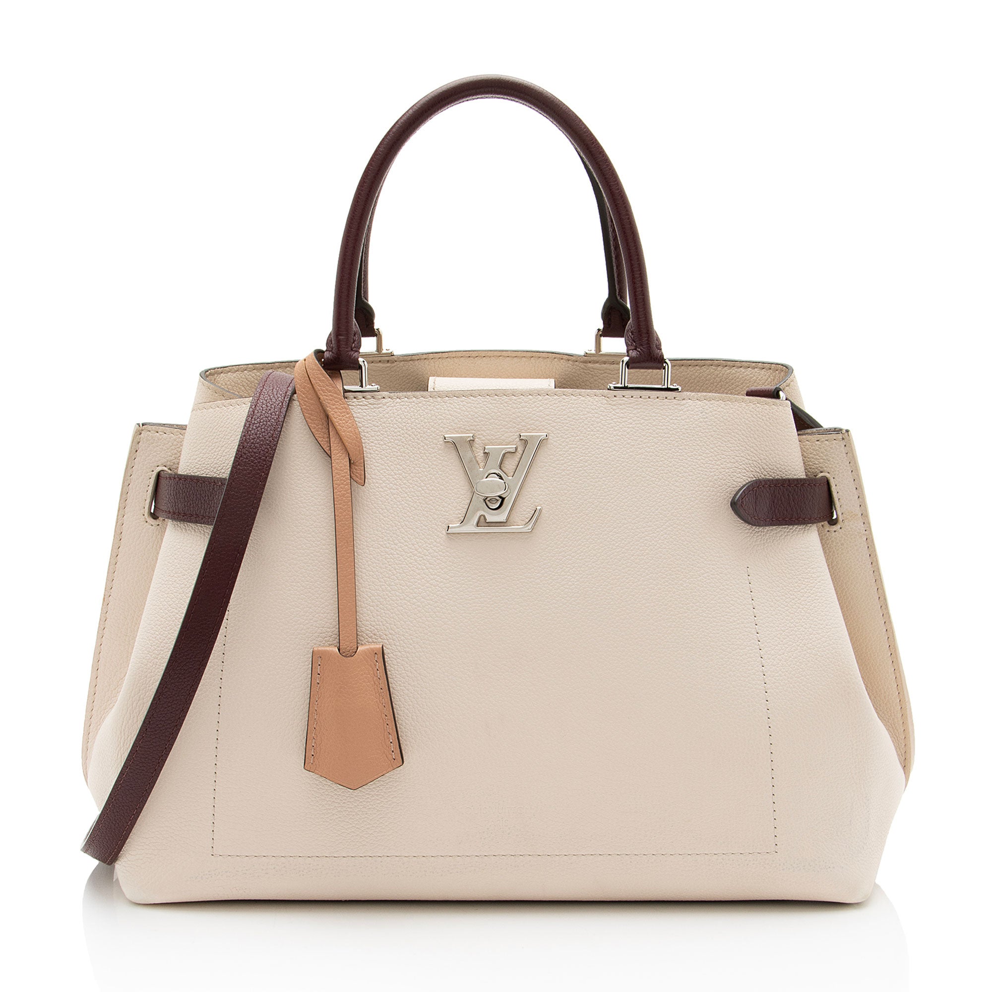 Louis Vuitton Calfskin Lockme Day Tote