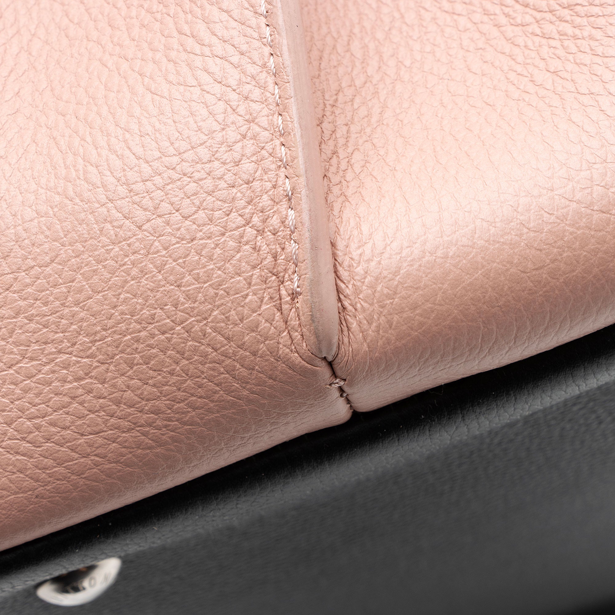Louis Vuitton Calfskin Lockme Ever MM Top Handle